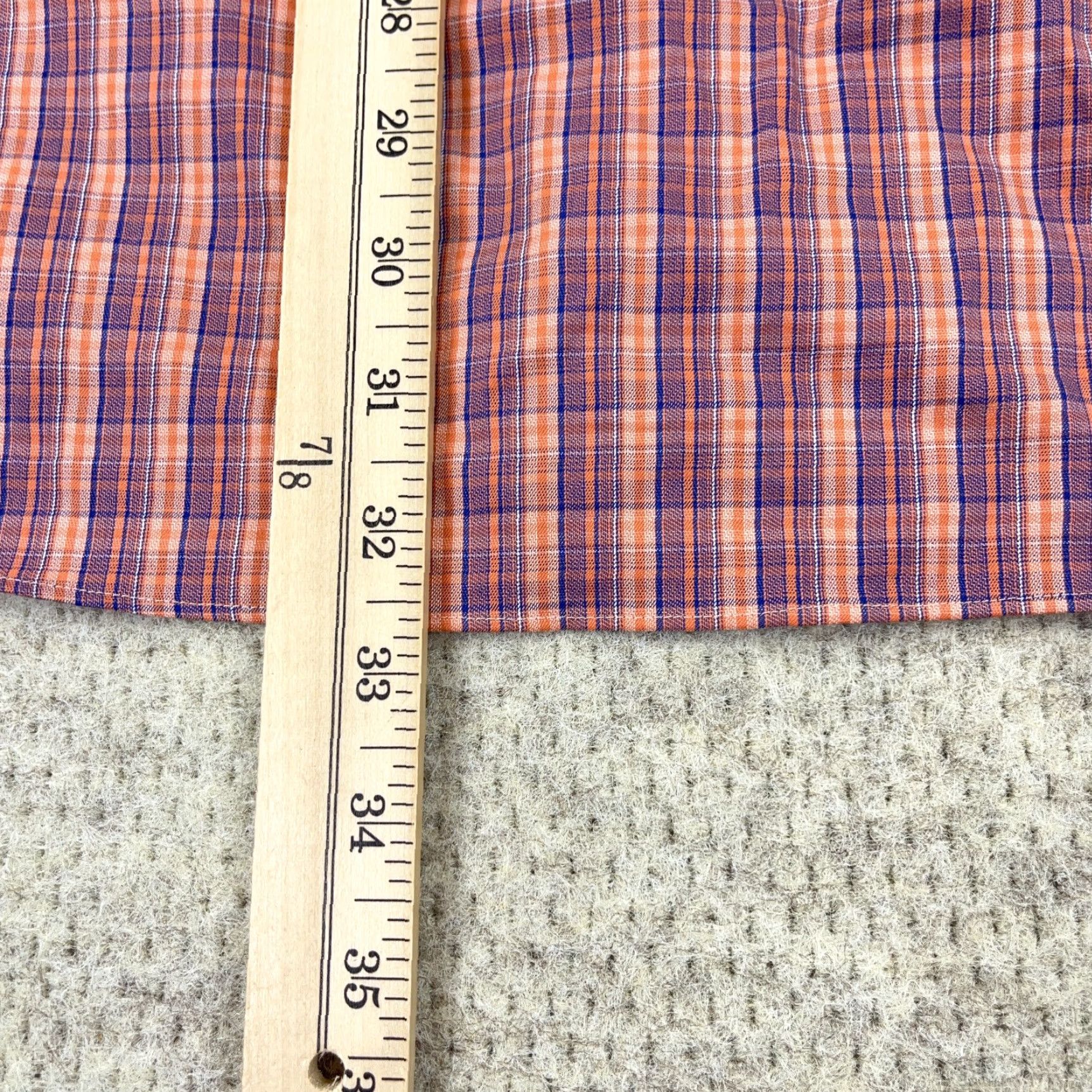 Vintage Duluth Shirt Men 3XL Button-Up Plaid Cotton Blue Orange Relaxed Fit Casual Shirt Size US XXL / EU 58 / 5 - 7 Thumbnail
