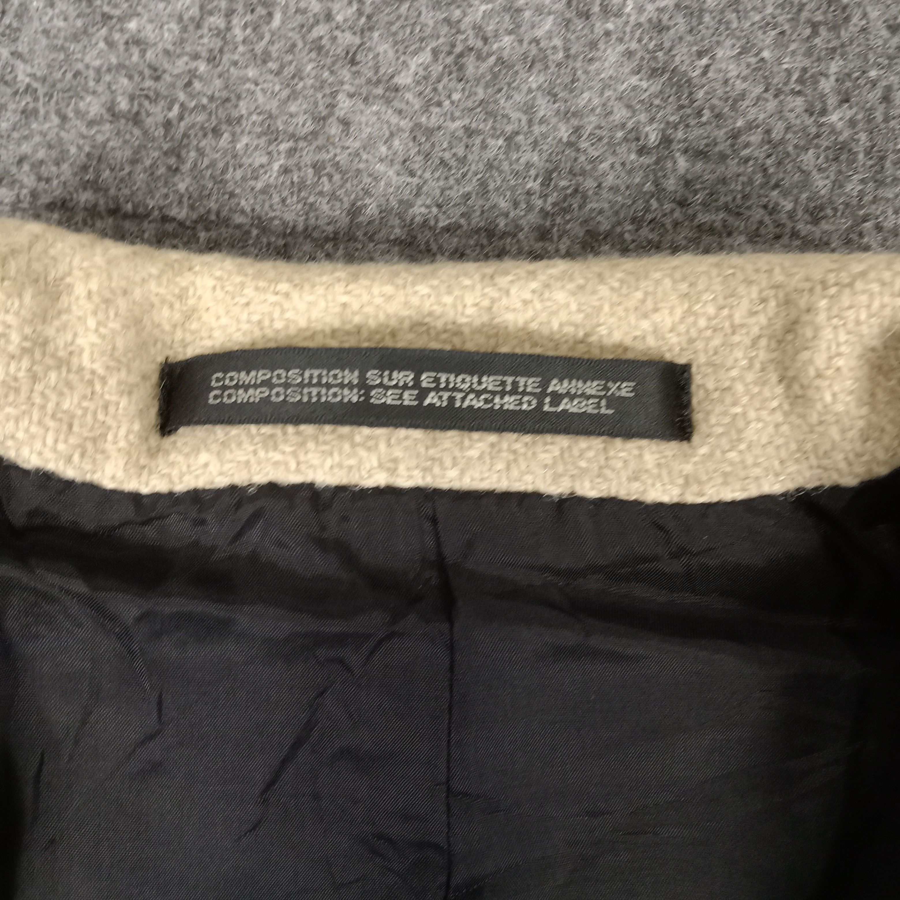 Vintage × Y's × Yohji Yamamoto Y's by Yohji Yamamoto Japanese Designer Blazer Size 38S - 3 Thumbnail