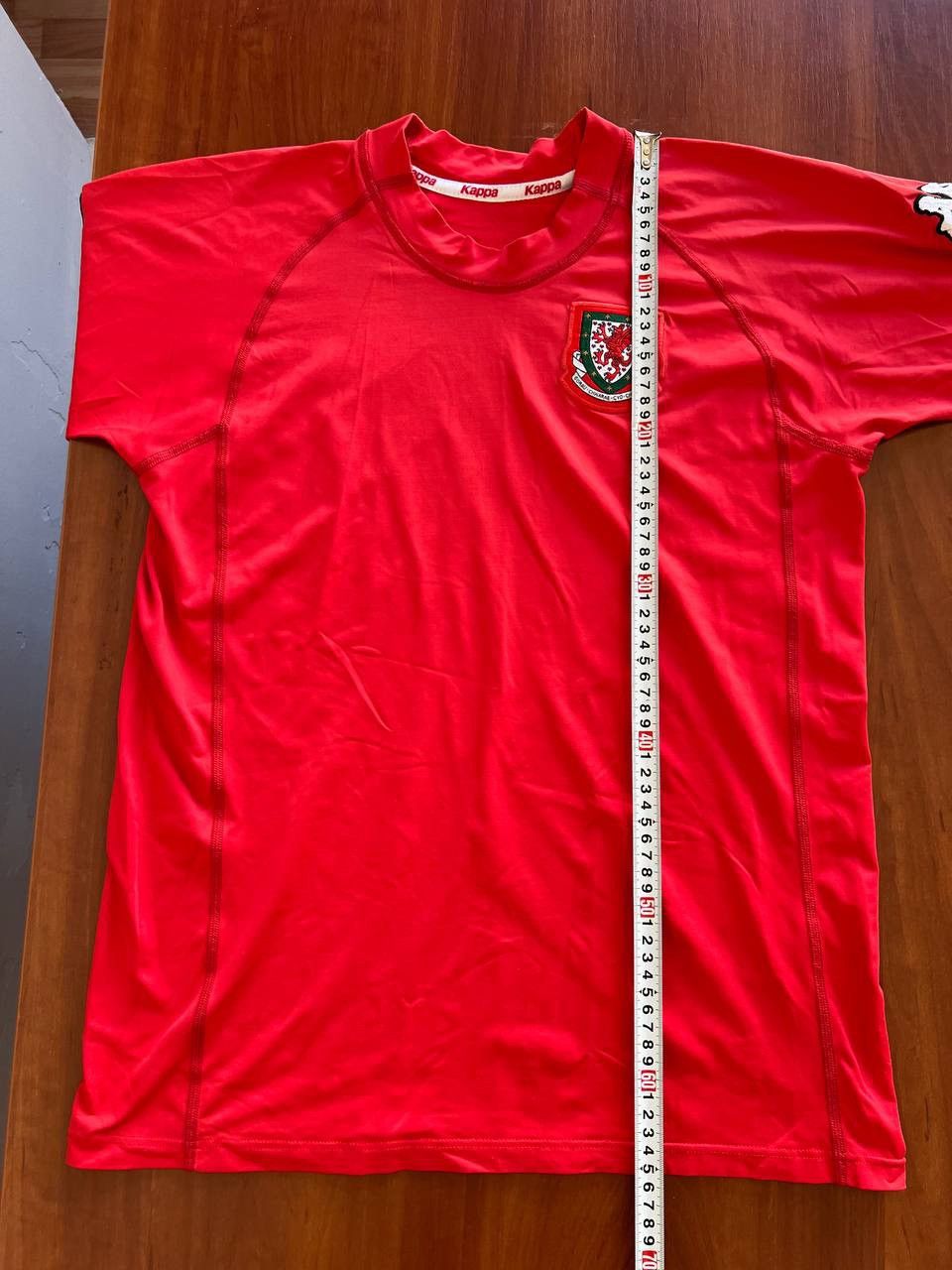 Vintage 2000/02 WALES TEAM HOME SOCCER JERSEY FOOTBALL SHIRT KAPPA L Size US L / EU 52-54 / 3 - 12 Thumbnail