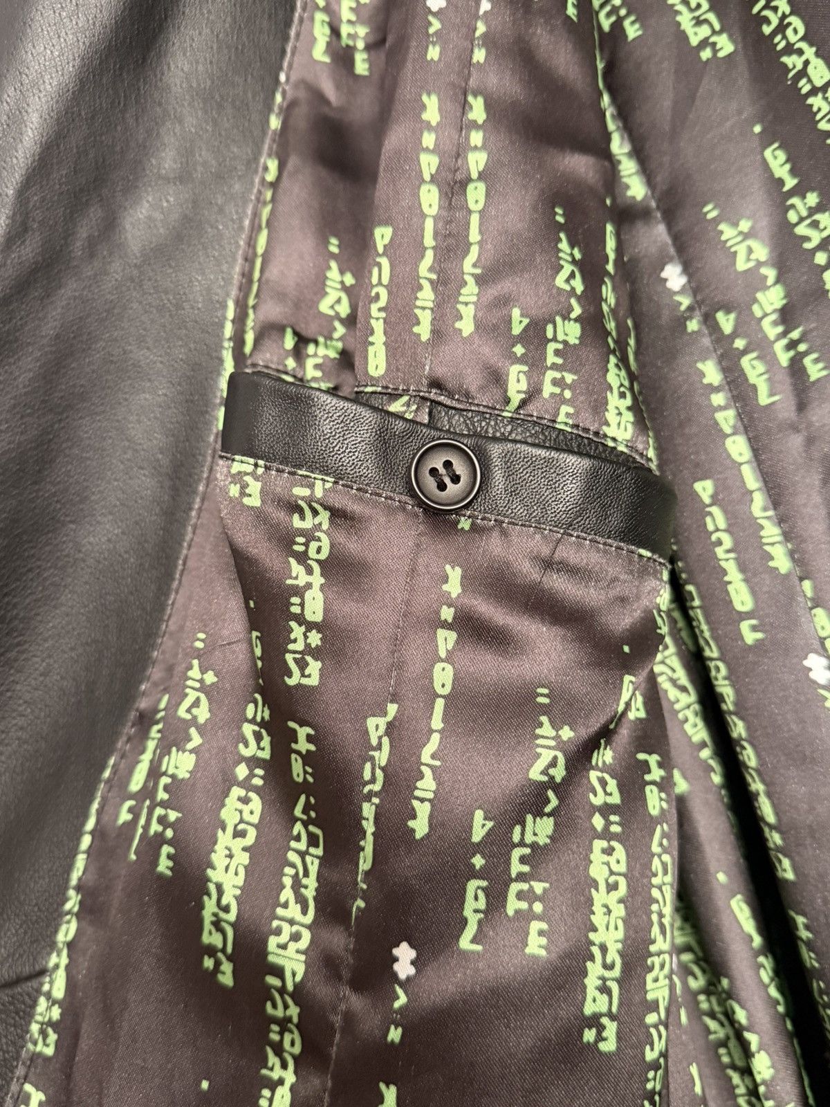 Warner Bros 2003 The Matrix Official Leather Trench Coat Warner Bros XL Size US XL / EU 56 / 4 - 4 Thumbnail
