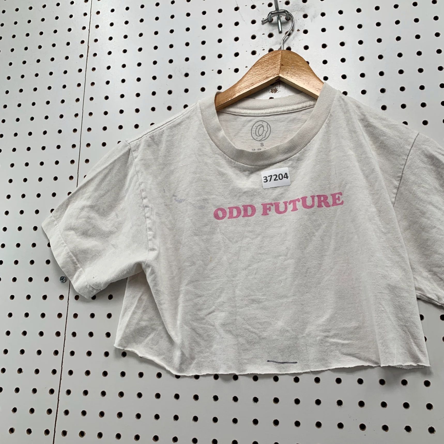 Odd Future VINTAGE ODD Future Cropped T-Shirt Womens Small White OFWGKTA Donut Graphic 16.5x14.5 Hip Hop 90s Mens Womens Size S / US 4 / IT 40 - 5 Thumbnail