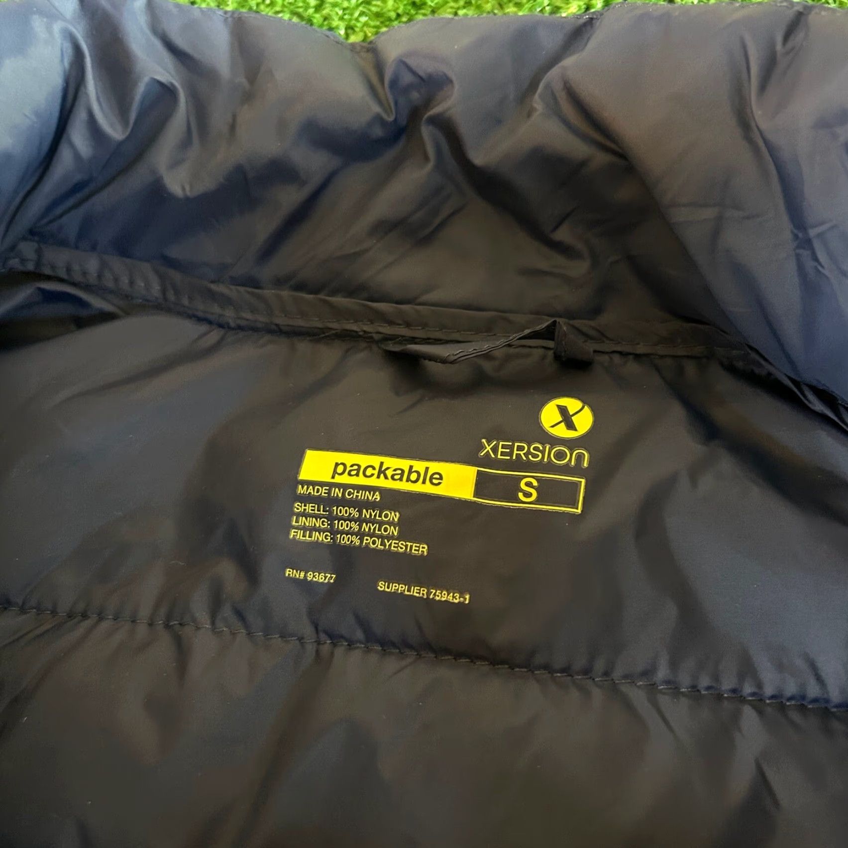 Vintage Xersion Packable Puffer Jacket Lightweight Full Zip Padded Coat Blue Mens Small Size US S / EU 44-46 / 1 - 2 Thumbnail
