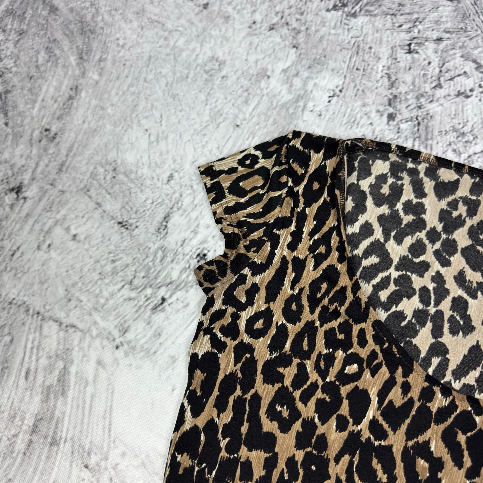 Dolce & Gabbana Dolce & Gabbana Women's Brown Black Leopard Pullover Top M Size M / US 6-8 / IT 42-44 - 4 Thumbnail