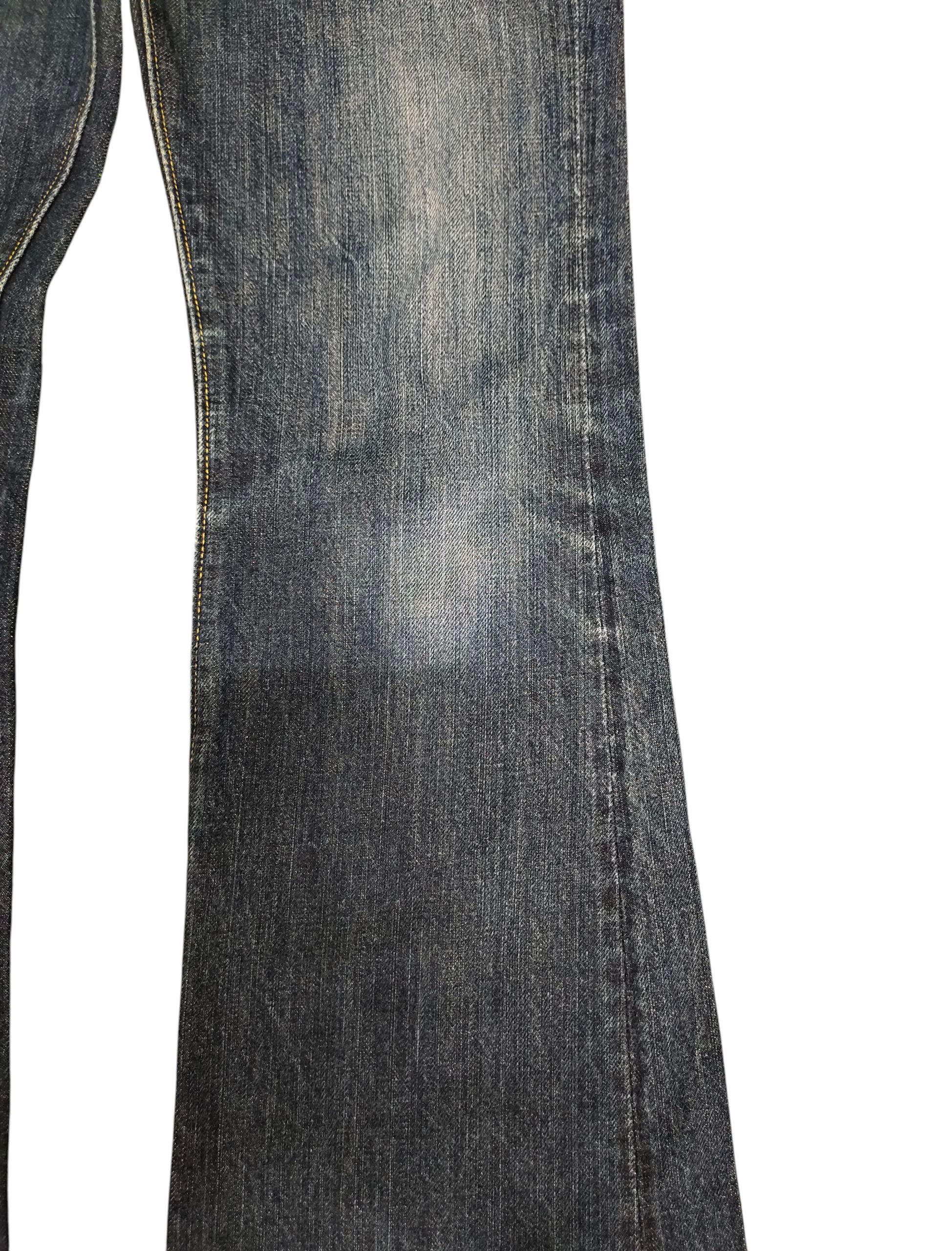 Sugar Cane Flare Jeans 90s Sugarcane Toyo Enterprise Clawmark Bootcut Size US 30 / EU 46 - 4 Thumbnail