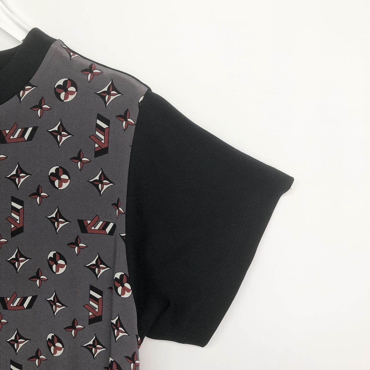 Louis Vuitton Louis Vuitton Logo Print Crew Neck Short Sleeve Dress K26WX Size S / US 4 / IT 40 - 3 Thumbnail