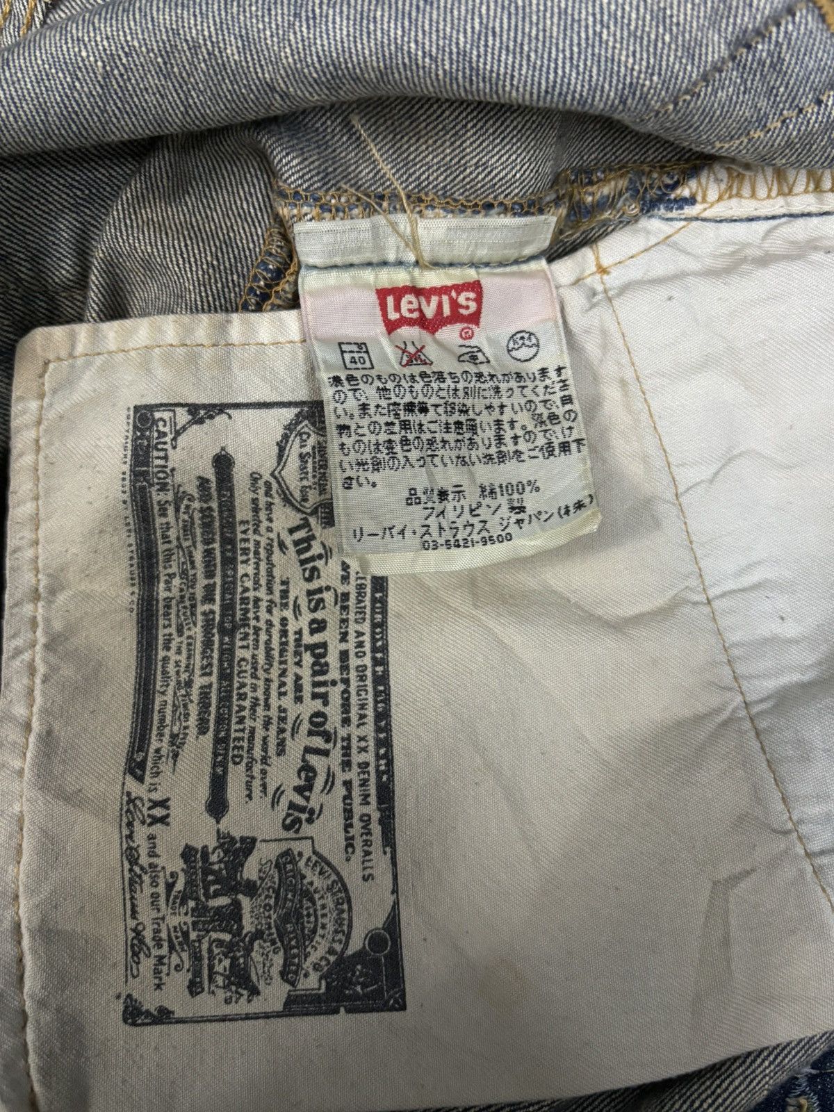 Levi's Vintage 90s Levis 501 Mud Wash Loose Fit Distressed Jeans Size US 36 / EU 52 - 20 Thumbnail