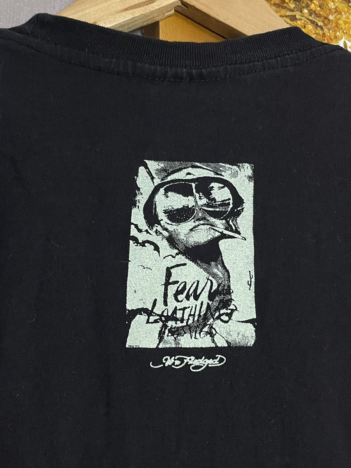 Band Tees Vintage Fear And Loathing In Las Vegas Graphic Black T-shirt Size US M / EU 48-50 / 2 - 7 Thumbnail