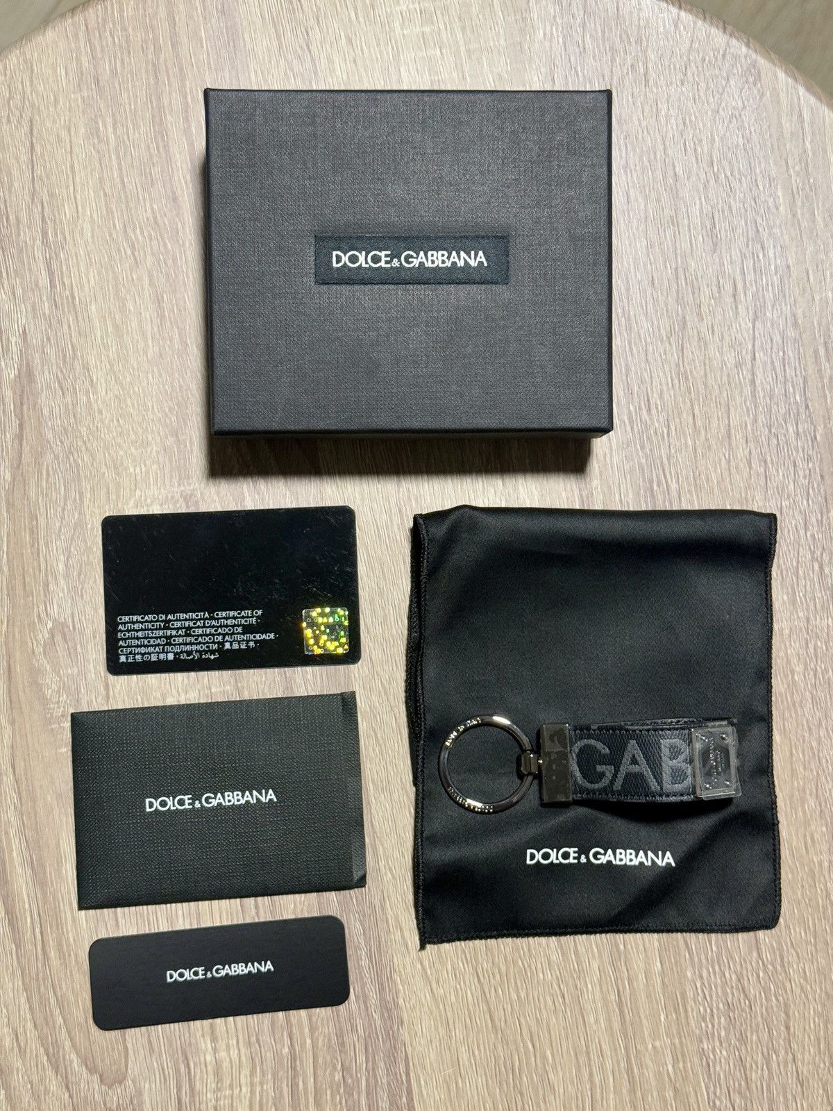 Dolce & Gabbana Dolce & Gabbana Keychain Faux Leather Keyring Size ONE SIZE - 2 Thumbnail