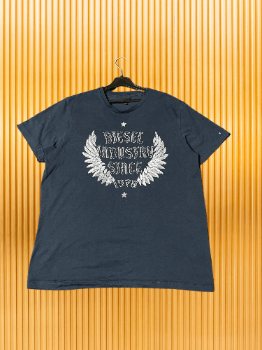 Diesel × Vintage Diesel Vintage Y2K Faded T Shirt Size US M / EU 48-50 / 2 - 1 Thumbnail