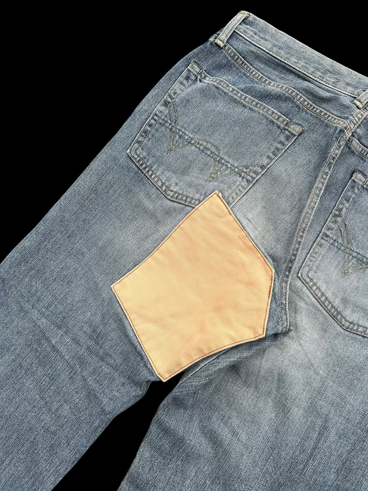 Japanese Brand × Kapital × Vintage Edwin Selvedge Distressed Japanese Denim Jeans Size US 34 / EU 50 - 11 Thumbnail