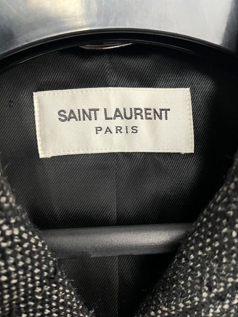 Saint Laurent Paris Saint Laurent DoubleBreasted Wool Coat-2506 Size US M / EU 48-50 / 2 - 3 Thumbnail