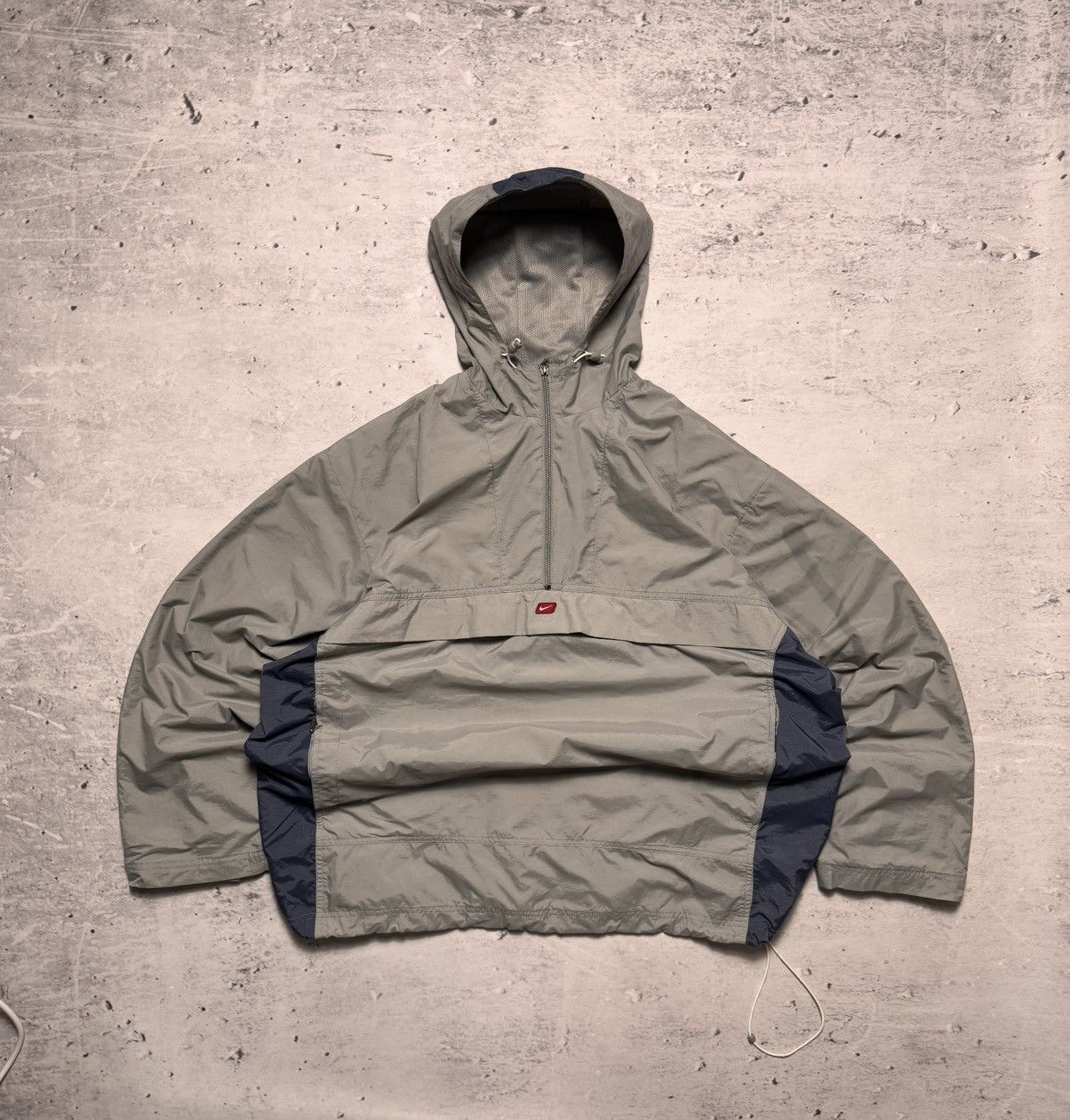 Nike × Nike ACG NIKE VINTAGE CENTER LOGO OVERSIZE NYLON 1/3 ZIP LIGHT JACKET Size US L / EU 52-54 / 3 - 1 Thumbnail