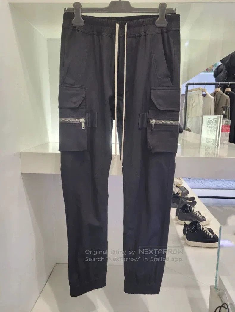 Rick Owens Rick Owens Men's Black Cargo Pants. Size US 44 / EU 60 - 5 Thumbnail