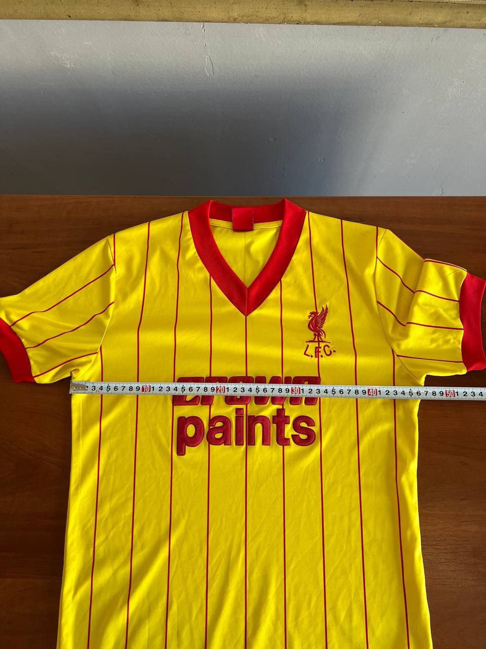Sports Specialties 1982 LIVERPOOL FC RETRO REMAKE SOCCER JERSEY FOOTBALL SHIRT Size US S / EU 44-46 / 1 - 10 Thumbnail