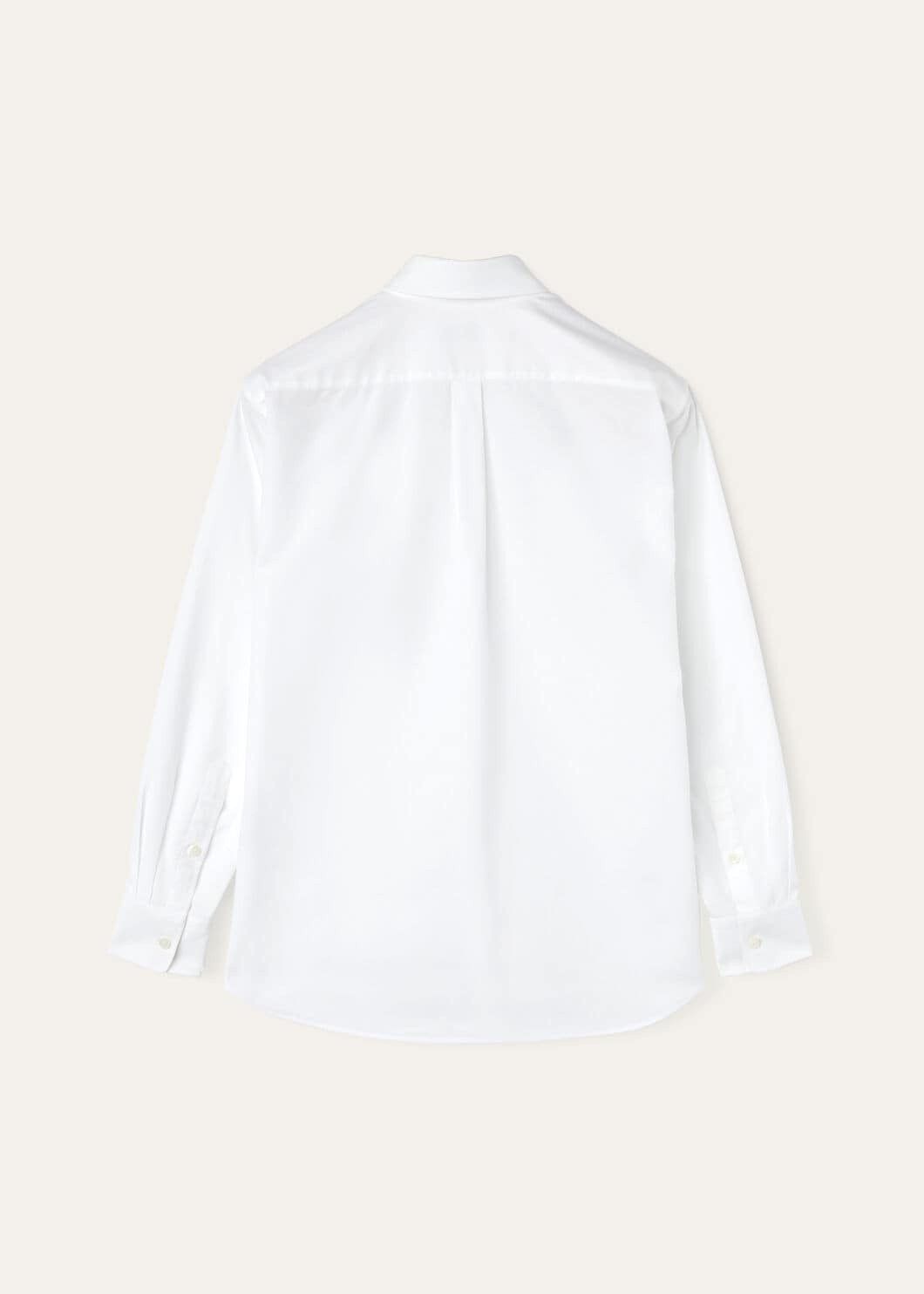 Loro Piana o1w1db10725 FAO7555 Elia Shirt in White Size US S / EU 44-46 / 1 - 6 Thumbnail