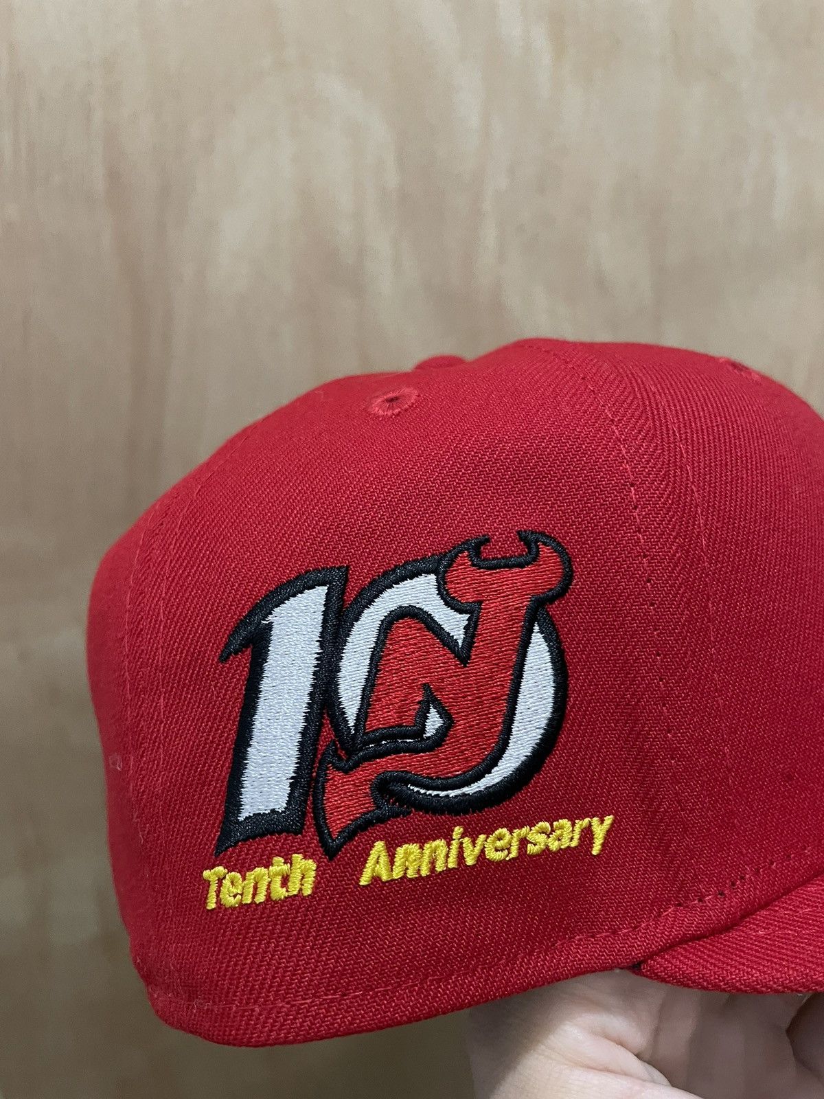 MyFitteds Myfitteds New Jersey devils scarlet red 10th 7 1/4 Size ONE SIZE - 4 Thumbnail