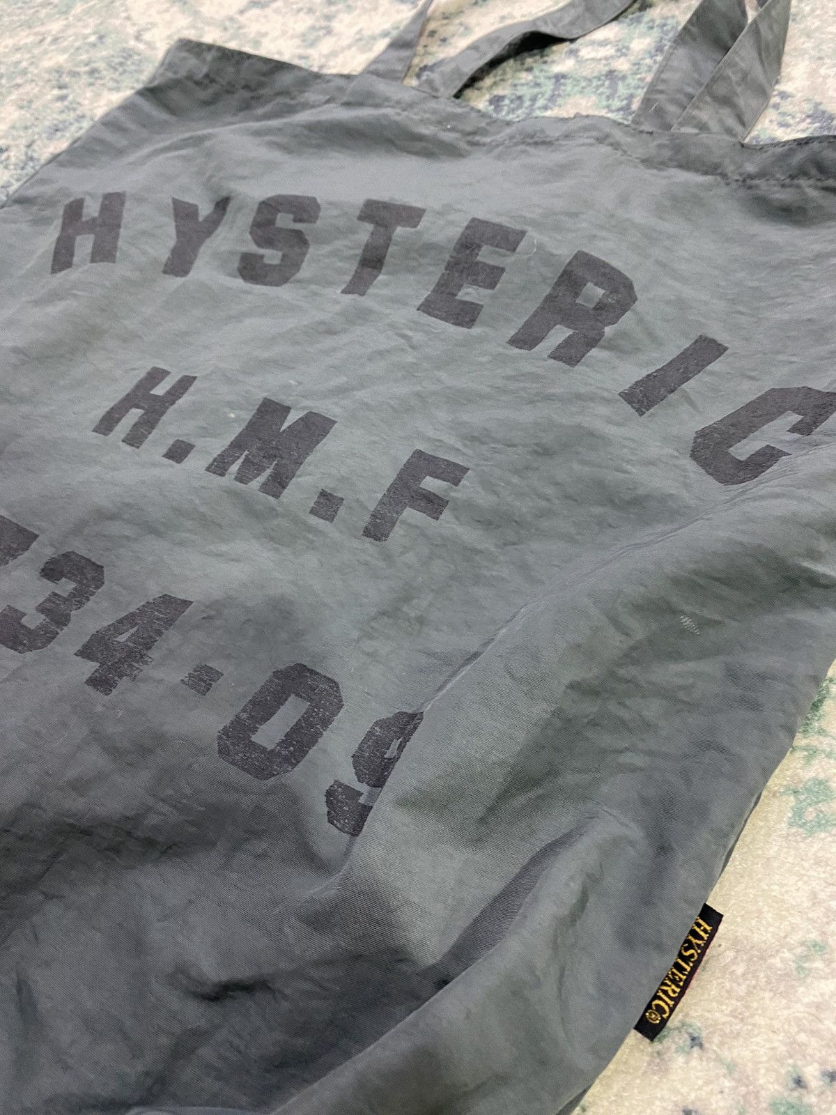 Hysteric Glamour Hysteric Glamour H.M.F 7734-09 Nylon Tote Bag Size ONE SIZE - 12 Thumbnail