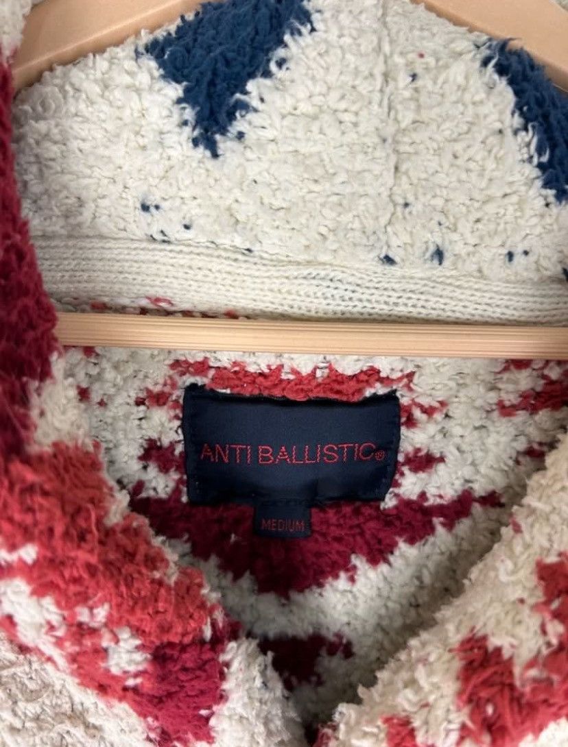 Japanese Brand Anti Ballistic Cardigan / Navajo/ Warm fleece jacket Size US M / EU 48-50 / 2 - 5 Thumbnail