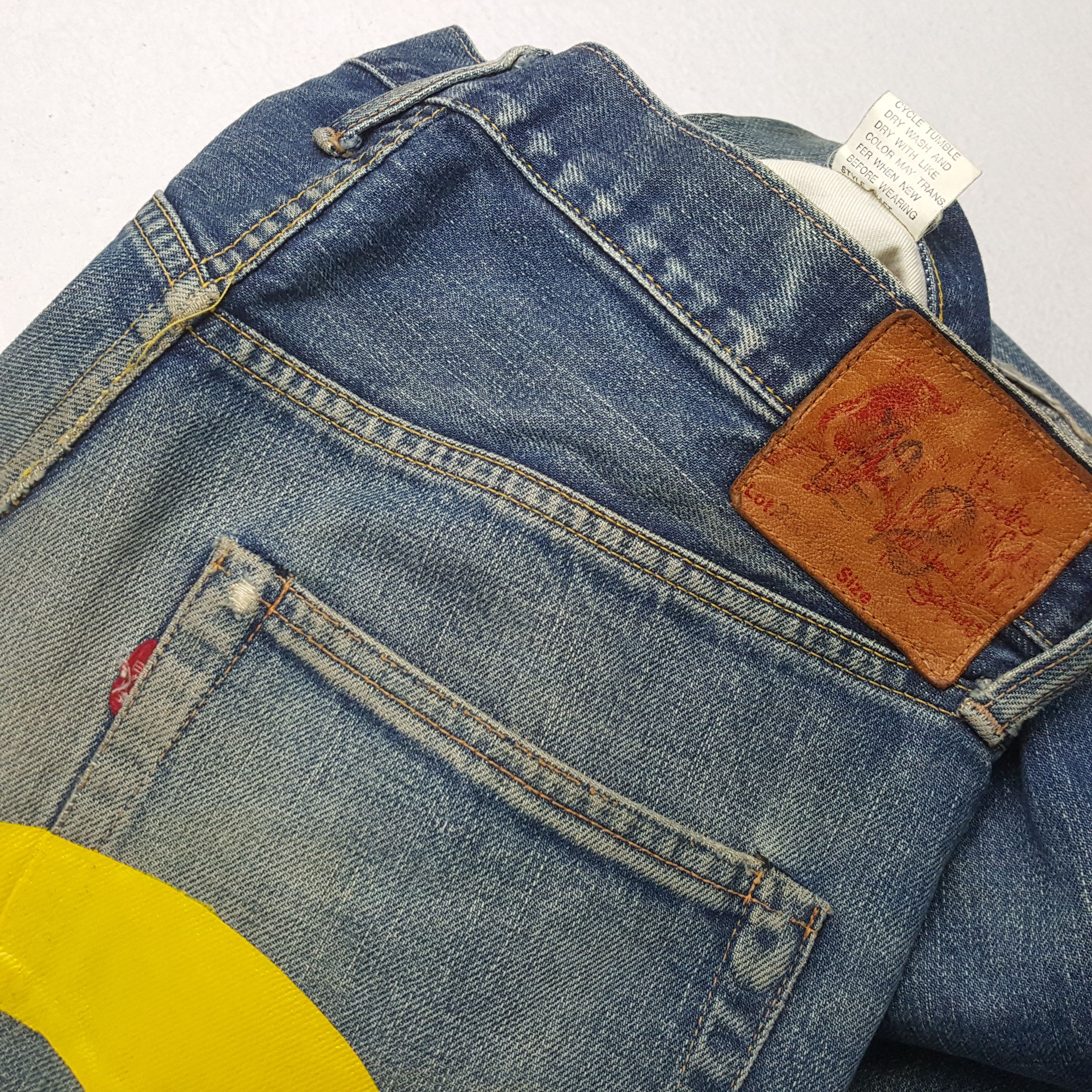 Evisu × Japanese Brand × Vintage EVIS Japanese Brand Streetwear Custom Daicock Vintage Jeans Size US 31 - 15 Thumbnail