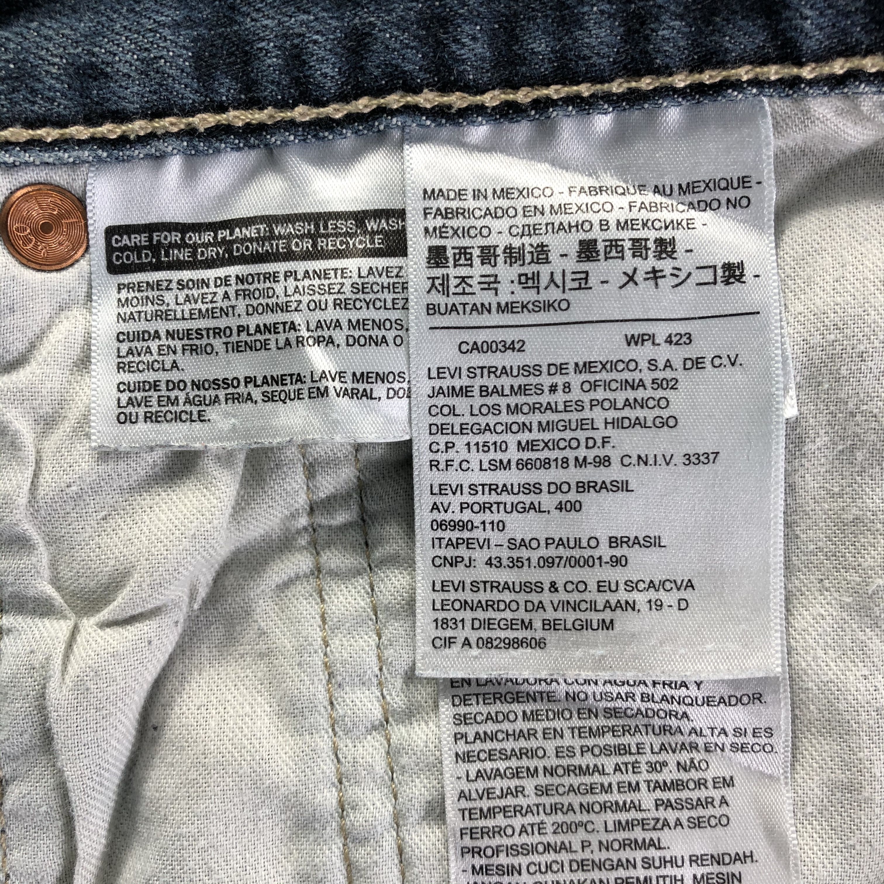 Levi's Vintage Levis 501 Jeans-J4100 Size US 34 / EU 50 - 9 Thumbnail