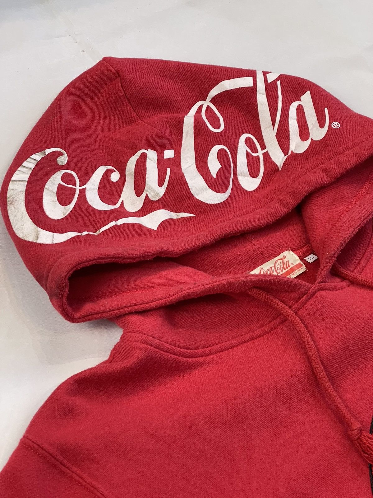 Vintage Vintage Coca-Cola Hoodie Size US L / EU 52-54 / 3 - 3 Thumbnail