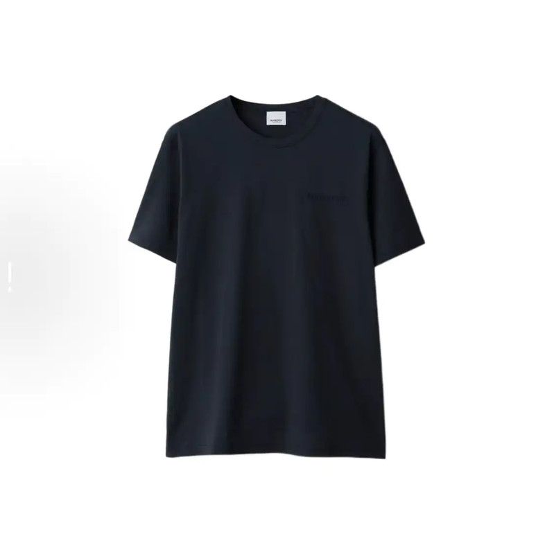 Burberry Burberry Blue Cotton Men's T-Shirt Size US S / EU 44-46 / 1 - 1 Thumbnail