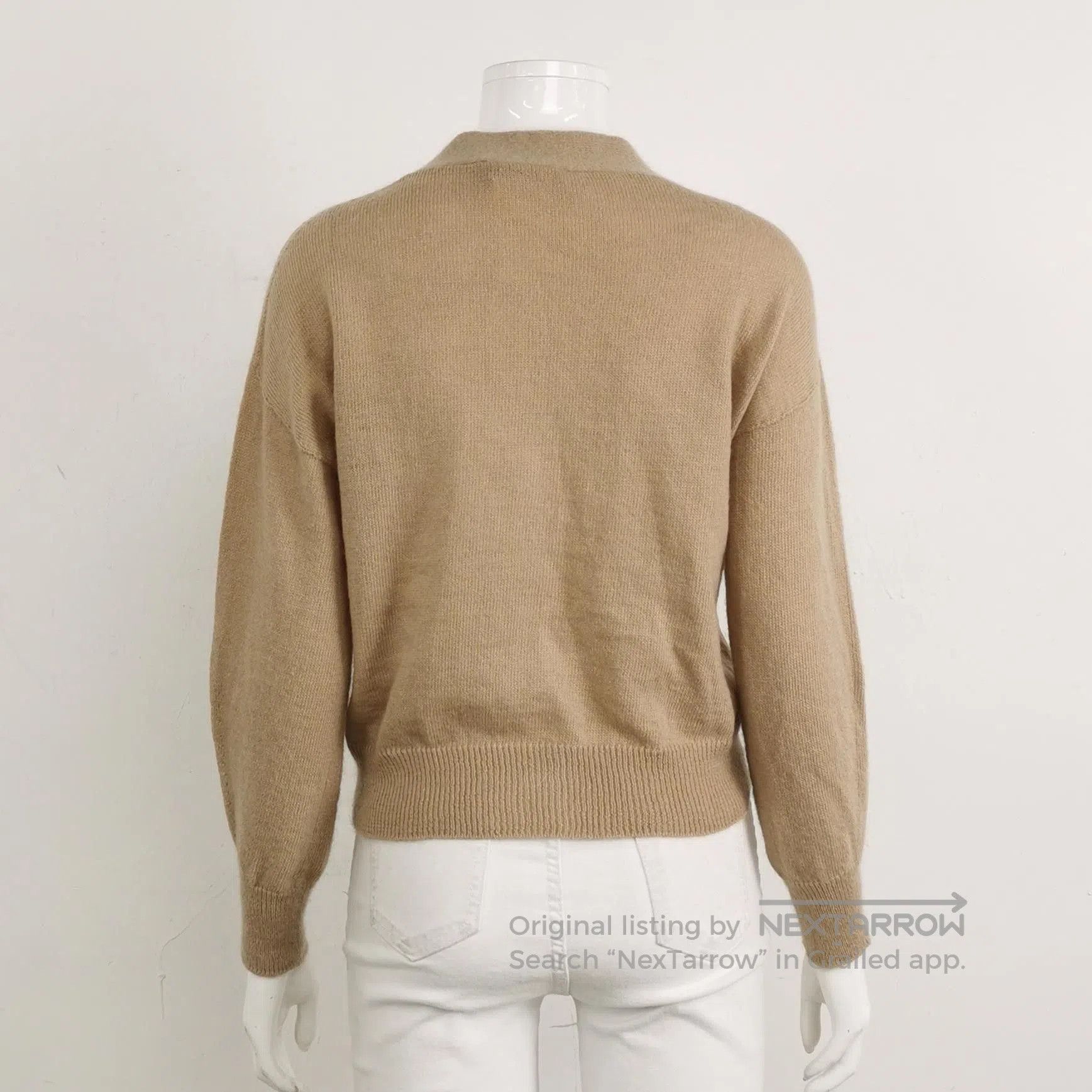 Weekend Max Mara Weekend Max Mara XS Mohair Blend Striped Knit Sweater. Size XS / US 0-2 / IT 36-38 - 2 Thumbnail