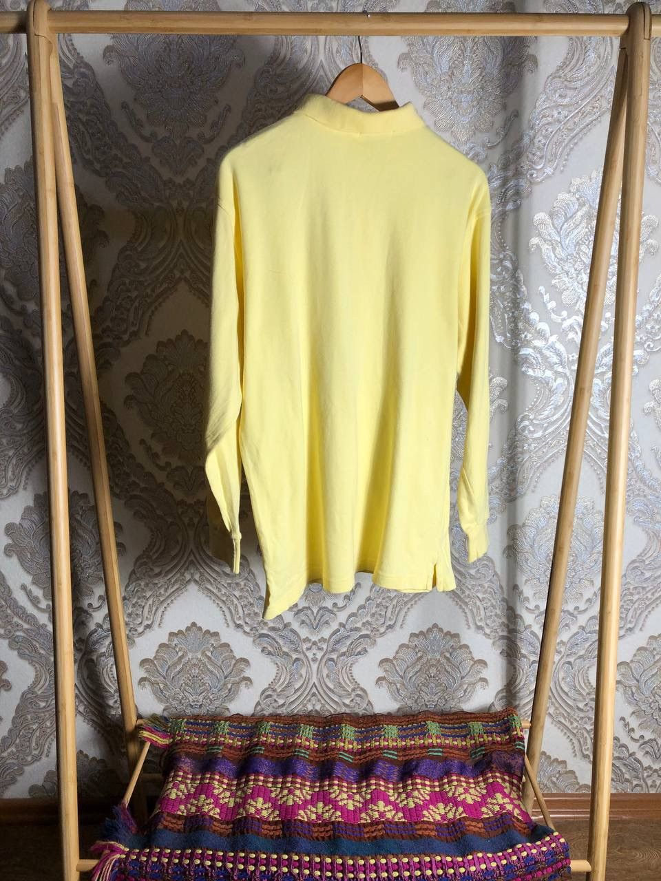 Yves Saint Laurent VINTAGE YVES SAINT LAURENT LONG SLEEVE POLO CLASSIC DELUX Size US L / EU 52-54 / 3 - 8 Thumbnail