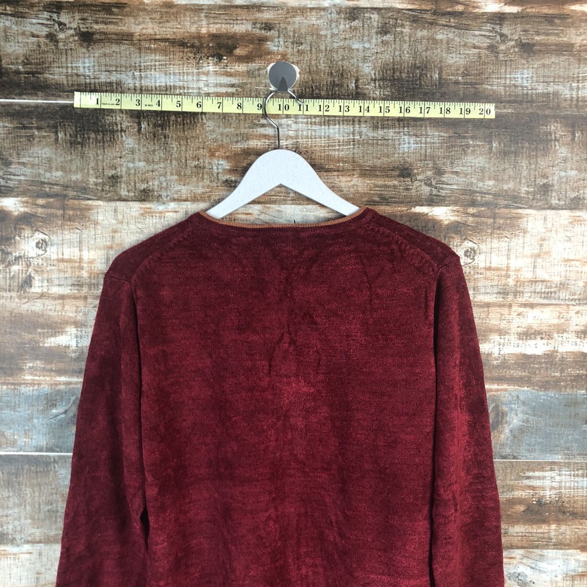 Homespun Knitwear Sun Giano Red vintage Knitwear #A2280 Size M / US 6-8 / IT 42-44 - 15 Thumbnail