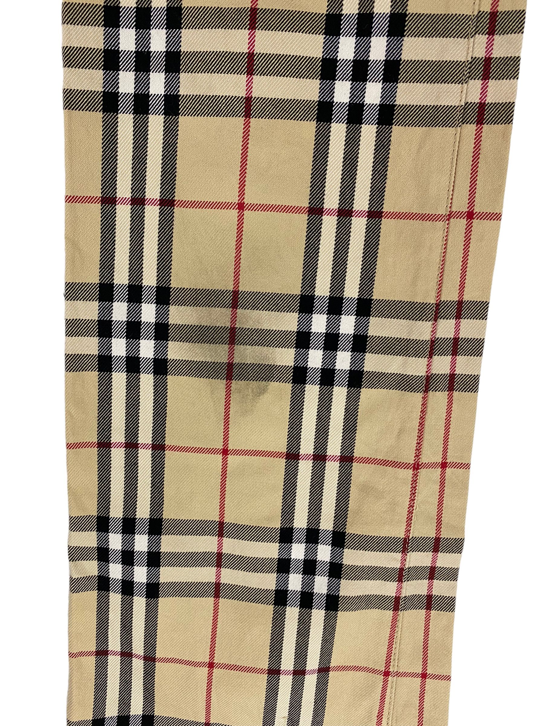 Burberry × Designer Burberry nova check plaid pant Size 28" / US 6 / IT 42 - 5 Thumbnail