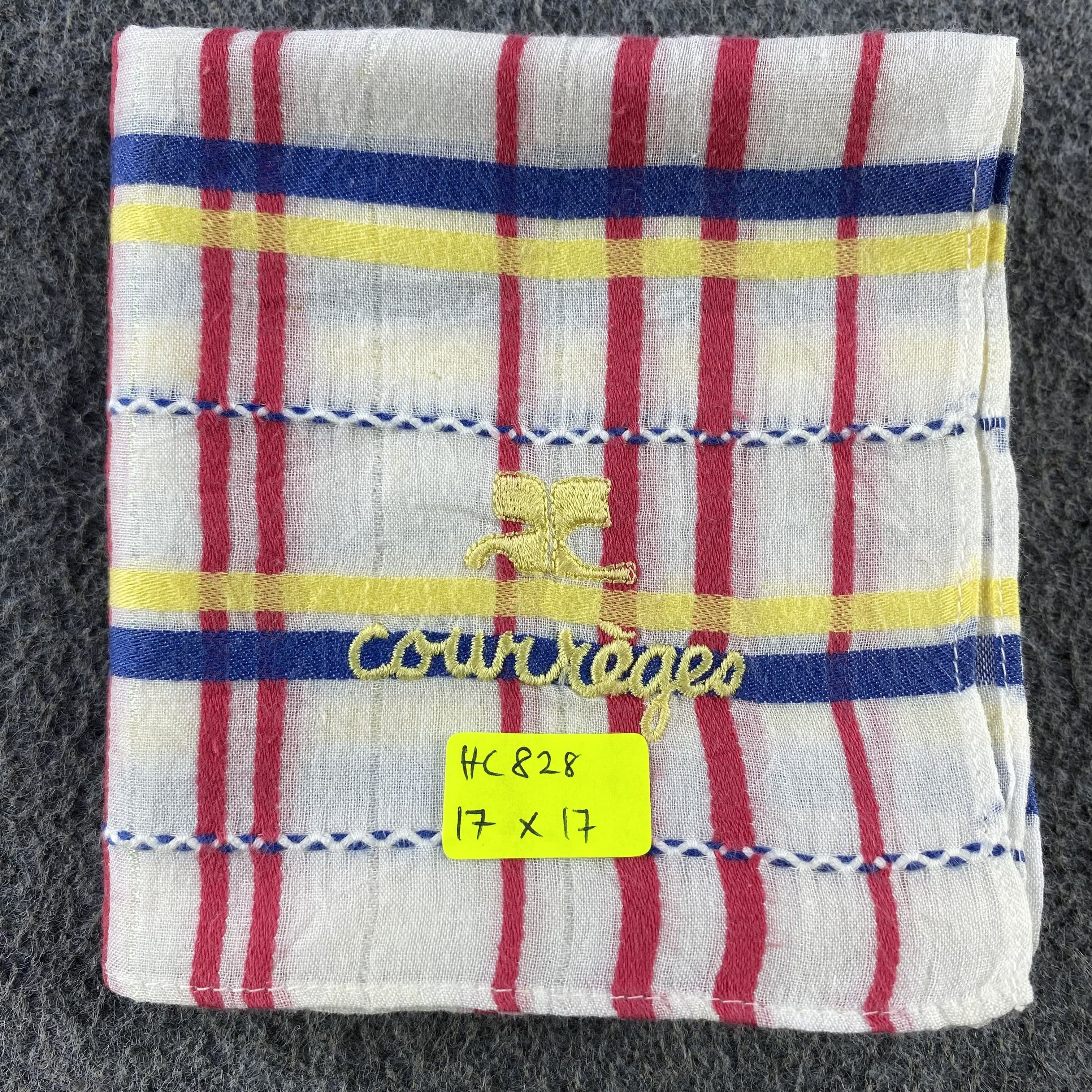 Courreges Courreges Handkerchief/Neckerchief/Bandana HC828 Size ONE SIZE - 5 Thumbnail