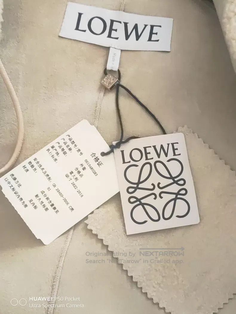 Loewe Loewe Beige fur-lined hooded coat Size XS / US 0-2 / IT 36-38 - 2 Thumbnail