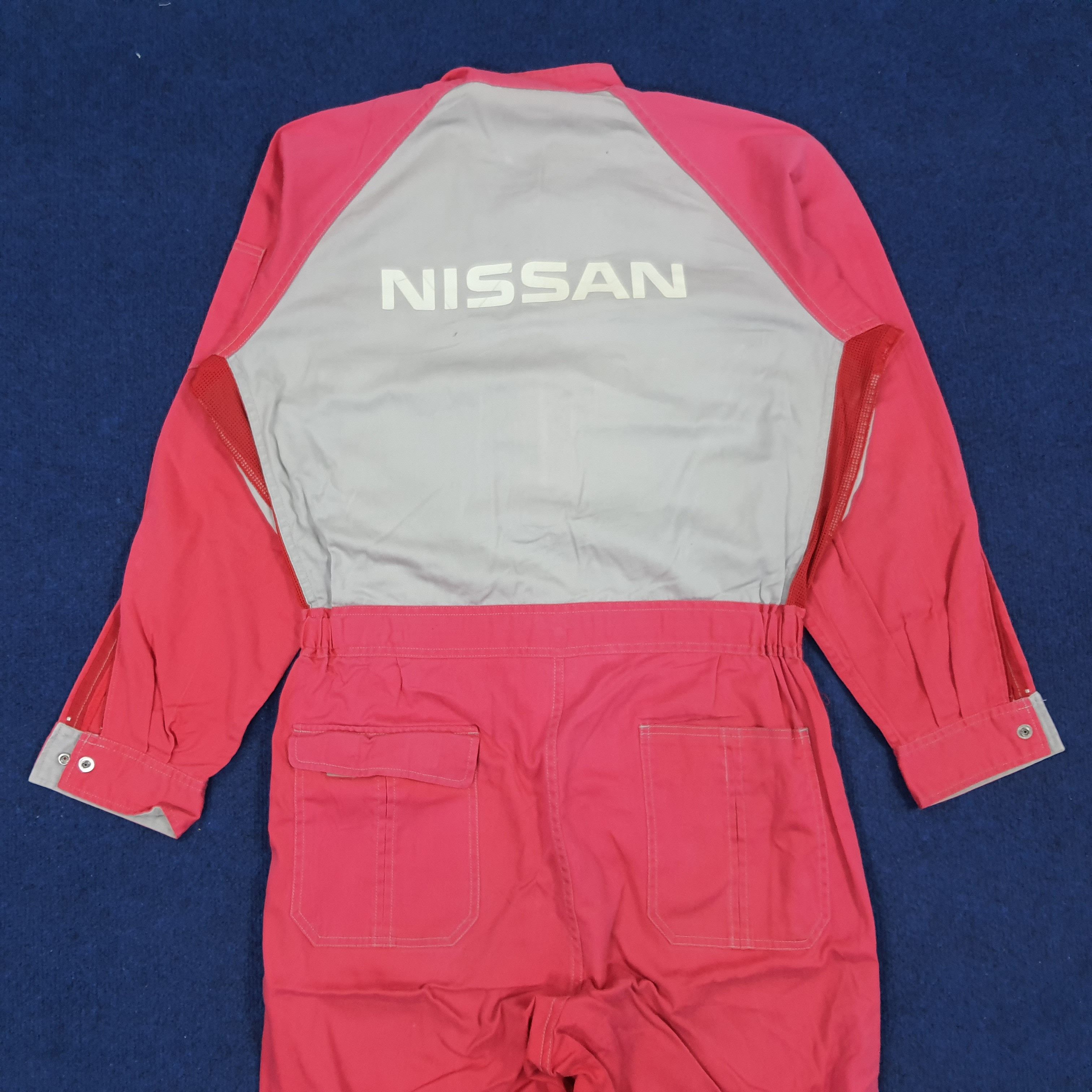 Japanese Brand × Vintage Vintage NISSAN Japan Motorsports Racing Coverall Size US M / EU 48-50 / 2 - 1 Thumbnail
