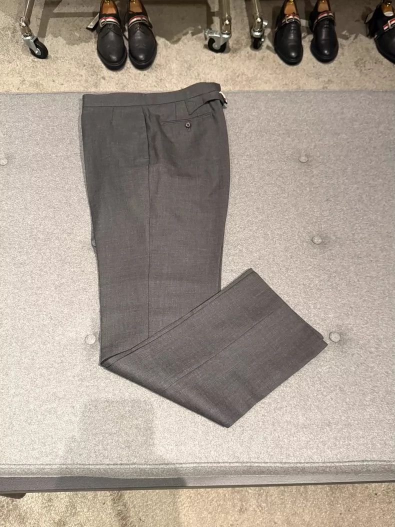 Thom Browne Thom Browne Size 2 Classic solid color trousers 2505-Nexta Size US 30 / EU 46 - 4 Thumbnail