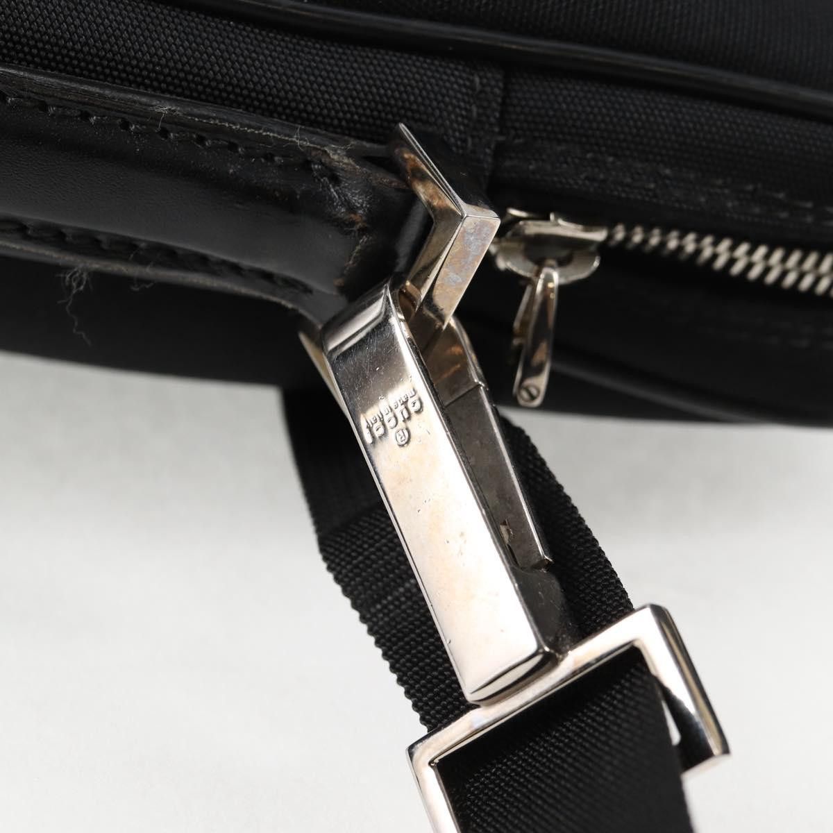 Gucci GUCCI Shoulder Bag Nylon Black Silver Size ONE SIZE - 17 Thumbnail