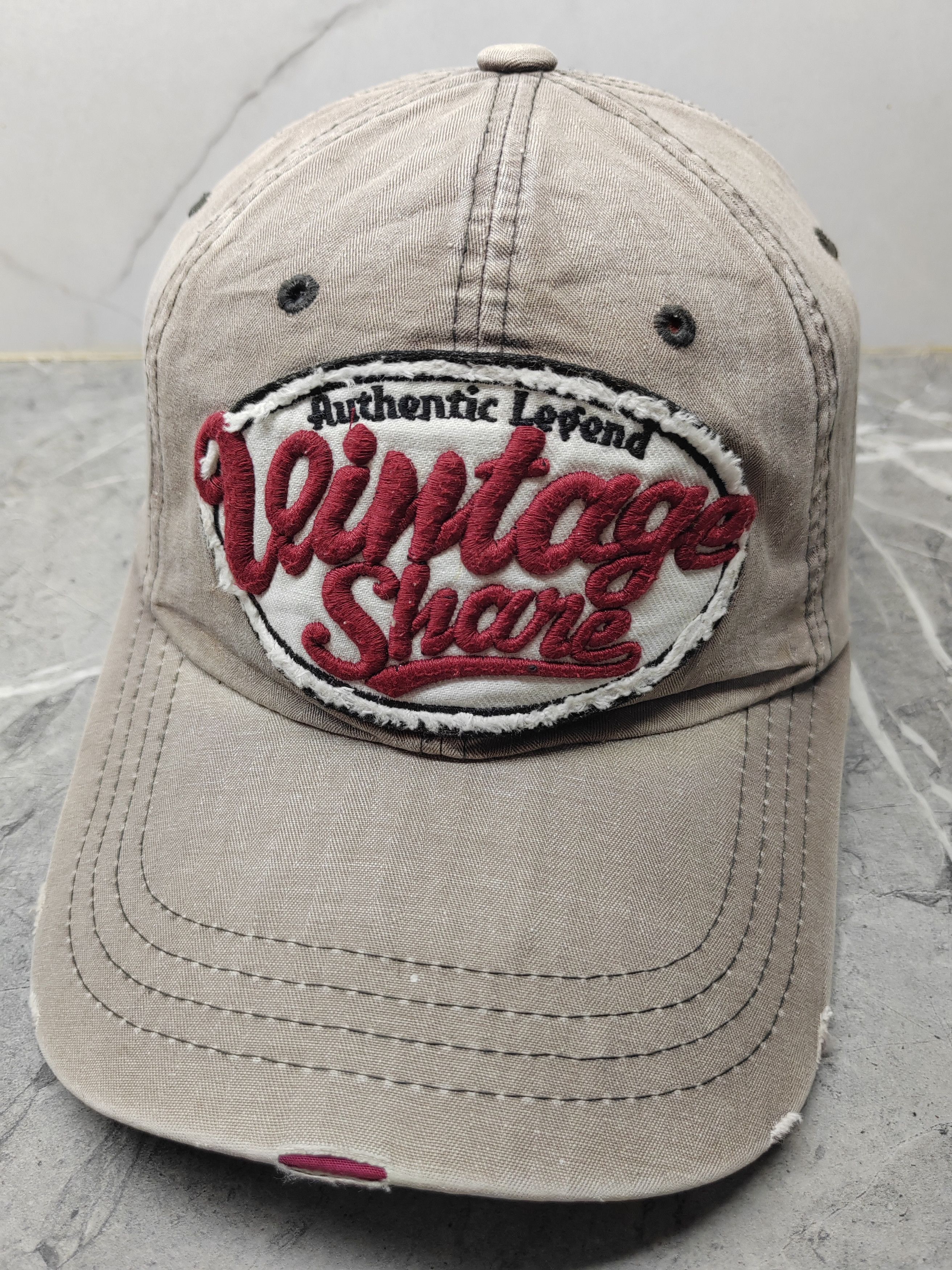 Vintage Vintage Share Distressed Style Cap Hat Size ONE SIZE - 1 Thumbnail