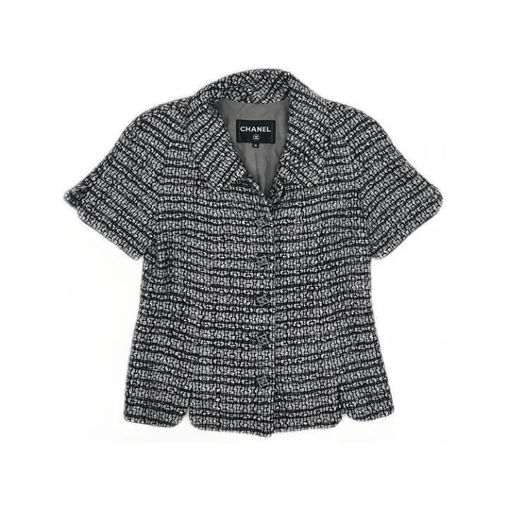 Chanel Chanel Stylish Short Sleeve Jacket Size S / US 4 / IT 40 - 1 Thumbnail
