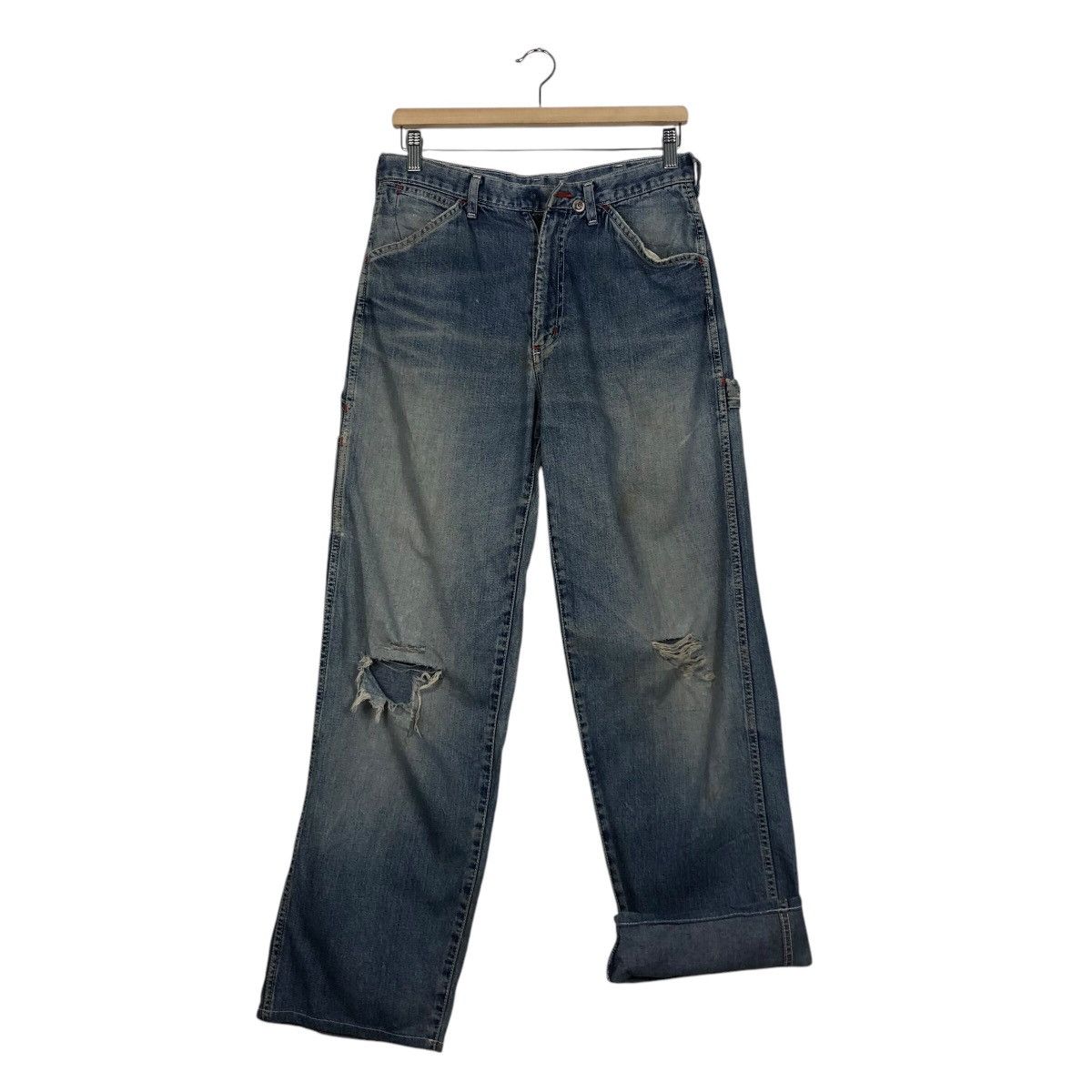 Vintage × Wrangler 📌Vintage Denim Jeans Wrangler Authentic Western Wear Size US 30 / EU 46 - 15 Thumbnail
