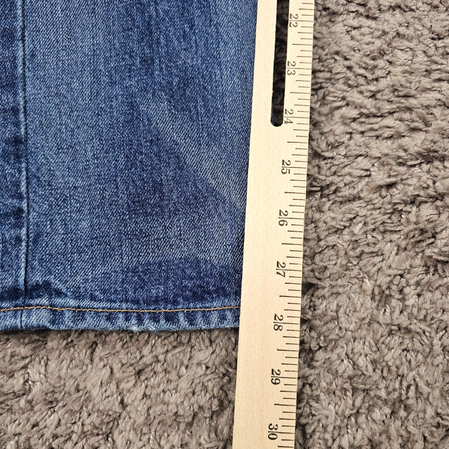 Vintage Current/Elliott Jeans Womens 26 Skinny Mid Rise Distressed Blue Denim 29x28 Size 26" / US 2 / IT 38 - 6 Thumbnail