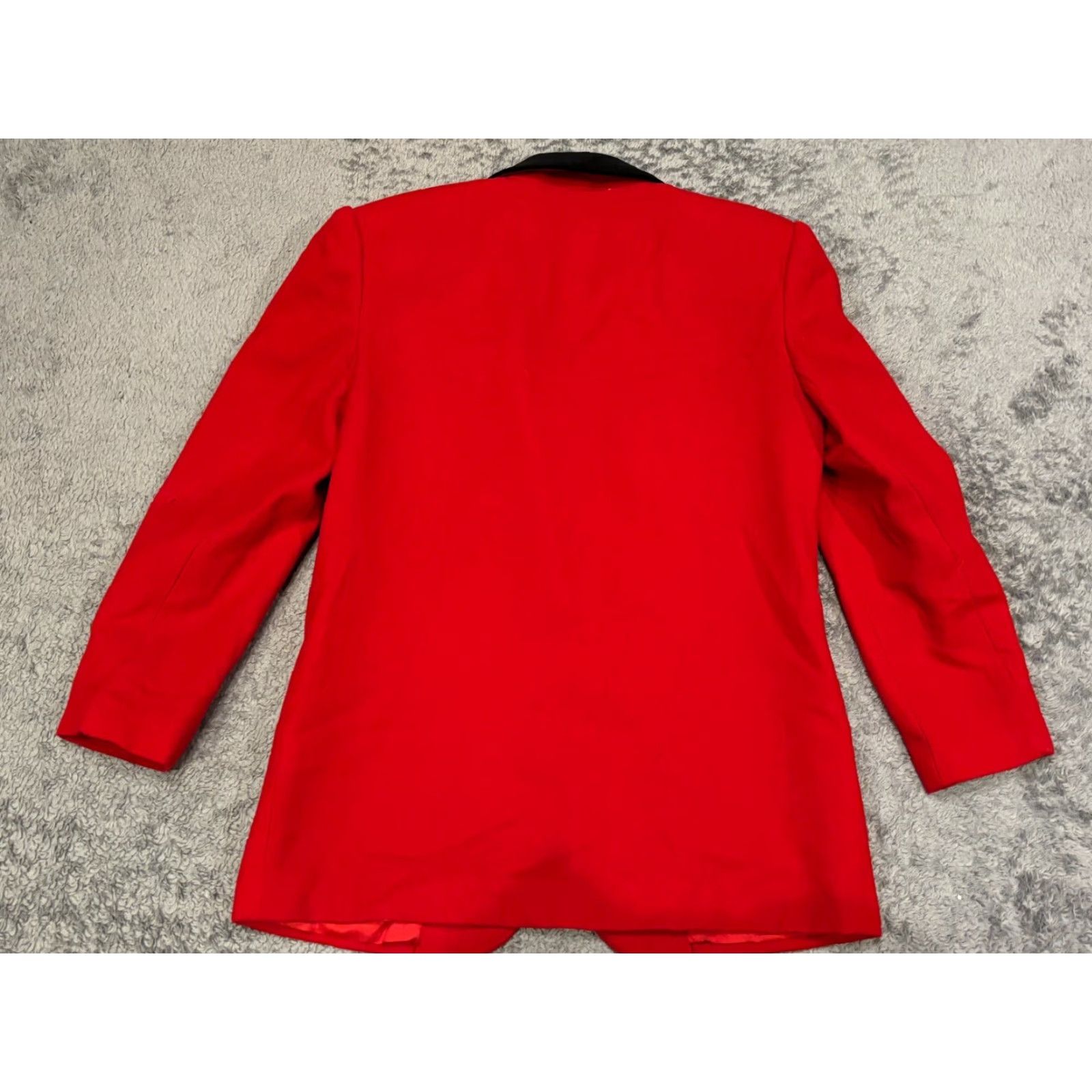 Vintage VINTAGE Sag Harbor Wool Blazer Size 4 Red Single Button Women Career Office Jacket Size S / US 4 / IT 40 - 5 Thumbnail