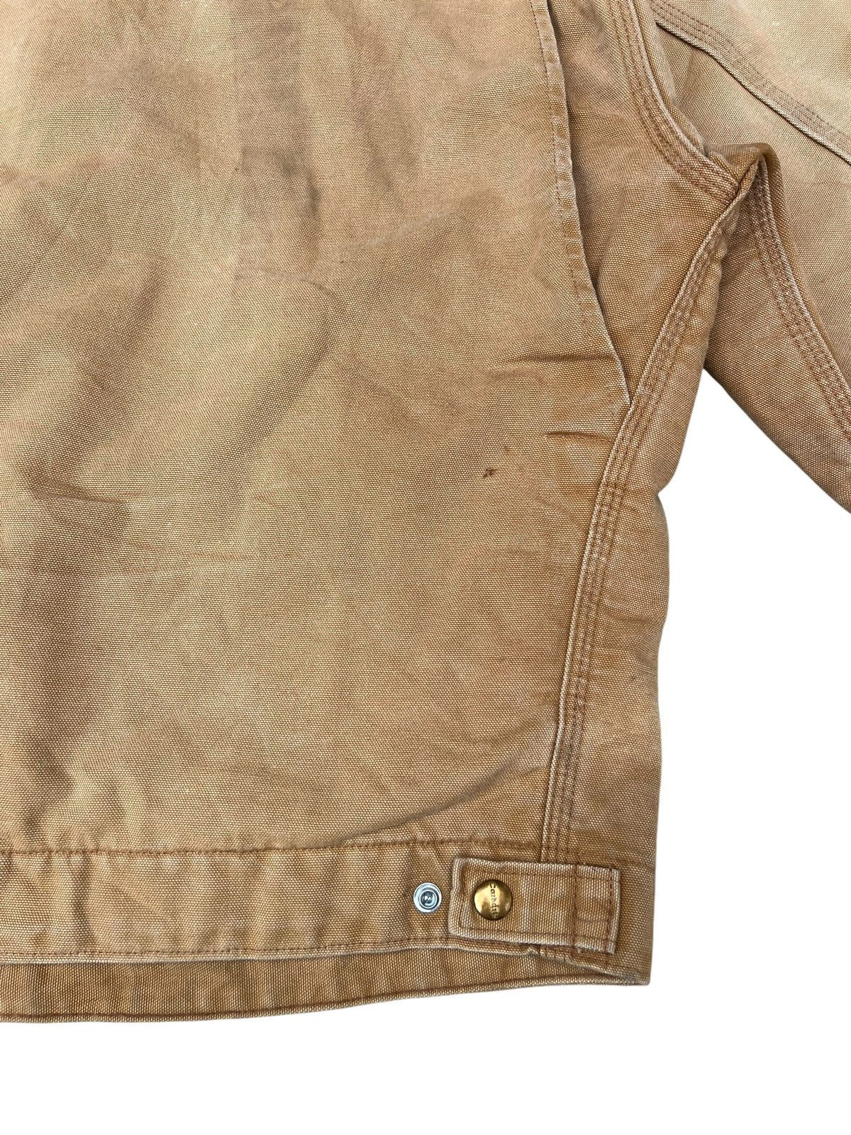 Carhartt Distressed 90s Carhartt Detroit Blanket Lined Senim Jacket Size US L / EU 52-54 / 3 - 24 Thumbnail