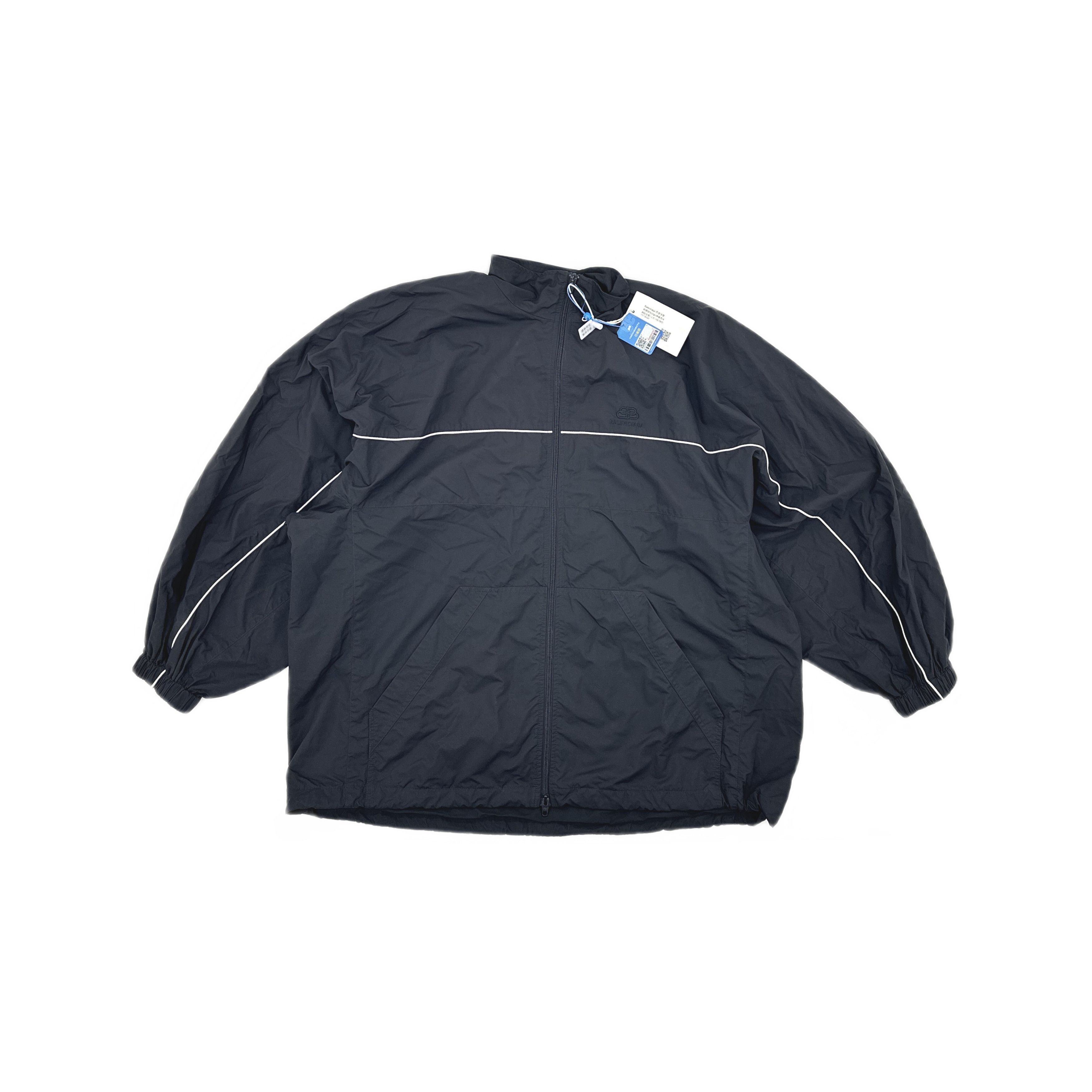 Balenciaga Balenciaga Embroidered Logo Nylon Jacket Size M Size US M / EU 48-50 / 2 - 1 Thumbnail