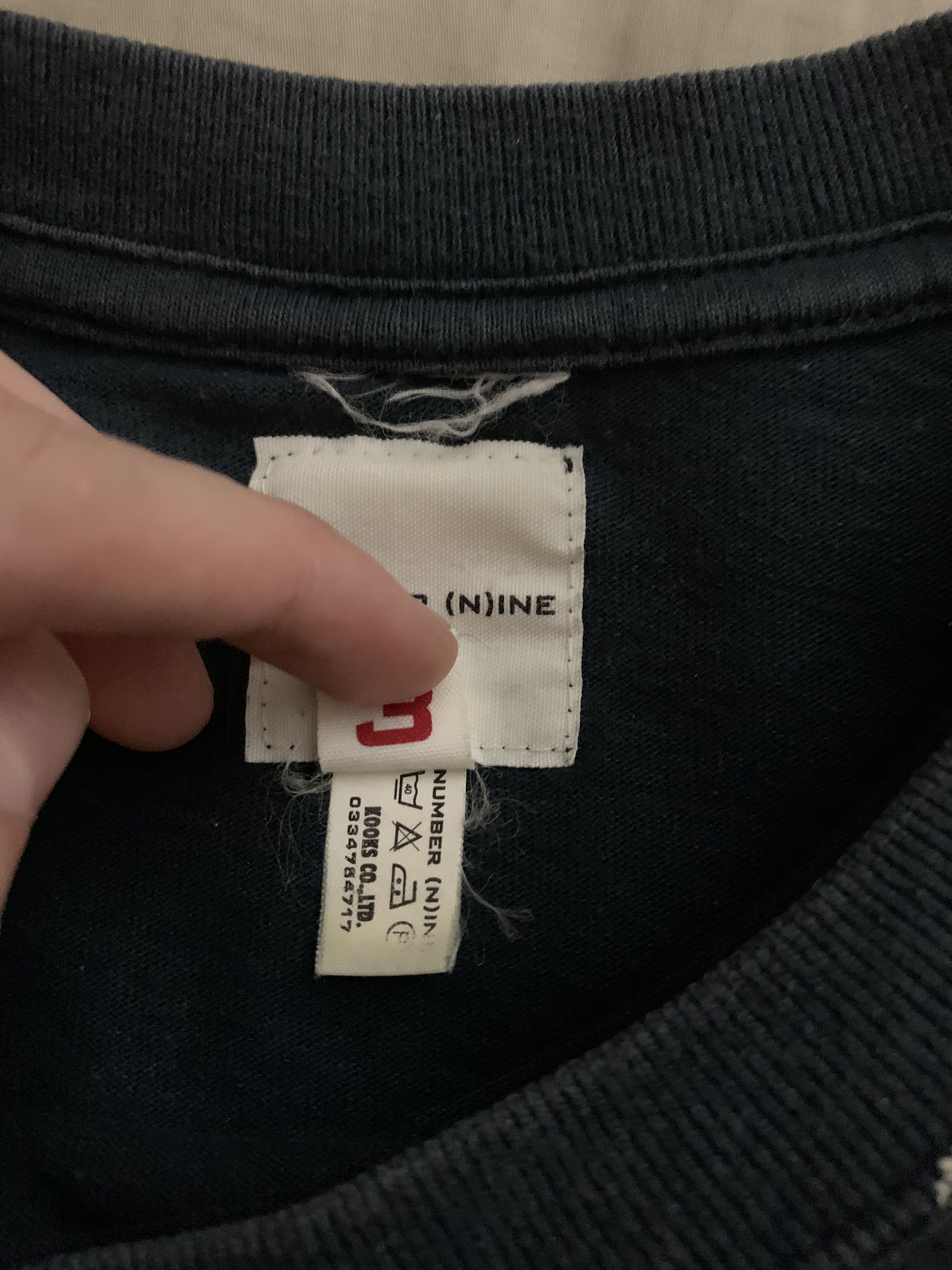Number (N)ine Number (N)ine New Decade Tee Size US L / EU 52-54 / 3 - 5 Thumbnail