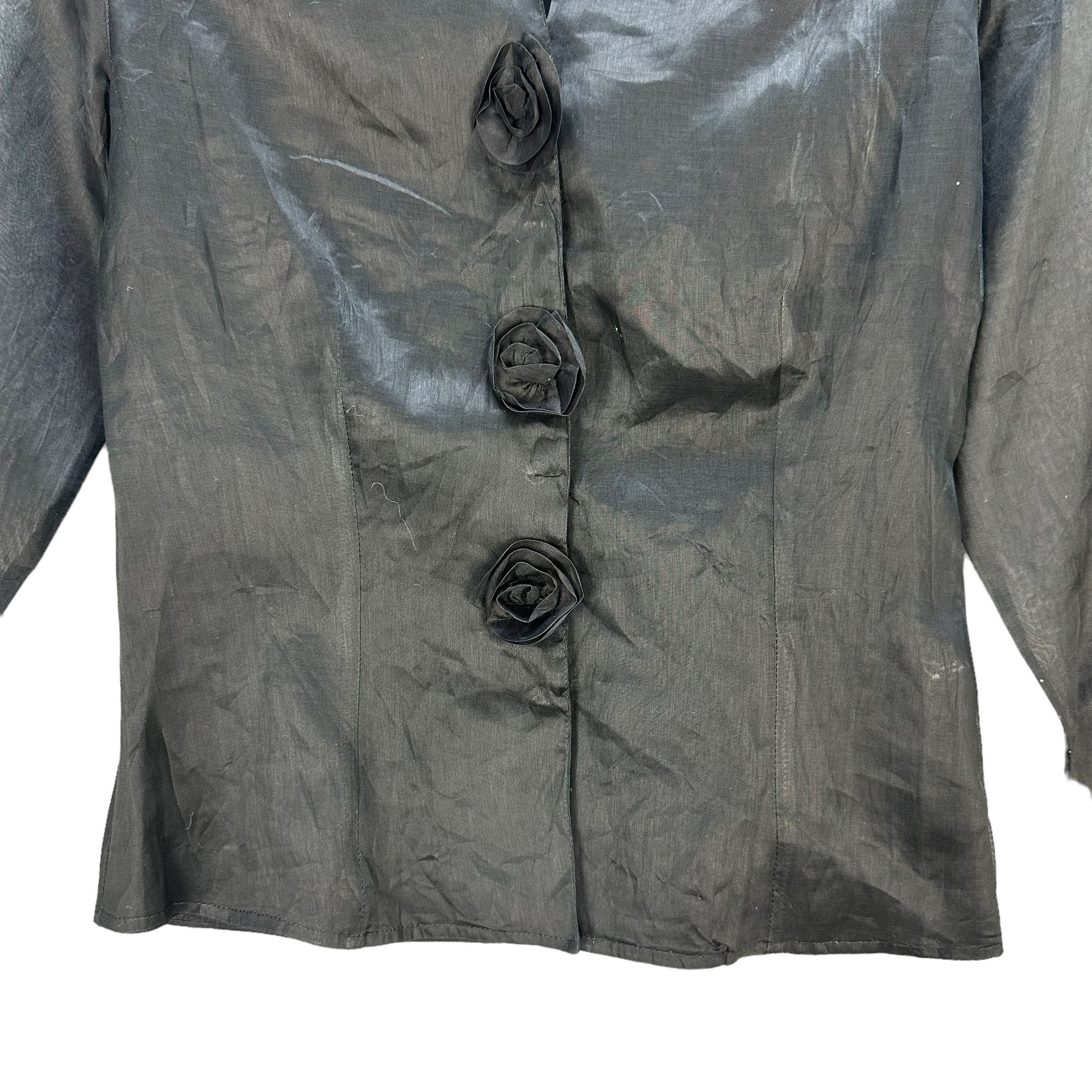ANNE FONTAINE ANNE FONTAINE PARIS THIN SHIRT #7718-166 Size XXS / US 00 / IT 34 - 3 Thumbnail