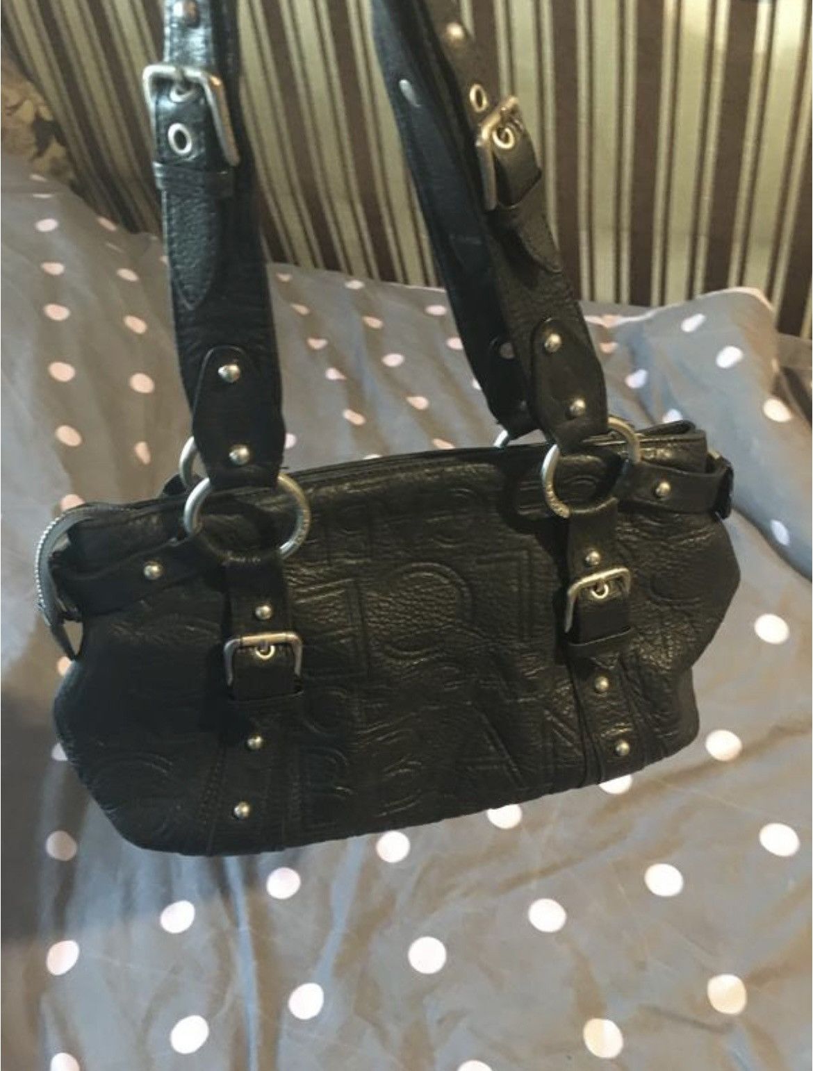 Dolce & Gabbana × Japanese Brand × Vintage Vintage Dolce & Gabbana leather monogram tote bag Size ONE SIZE - 1 Thumbnail