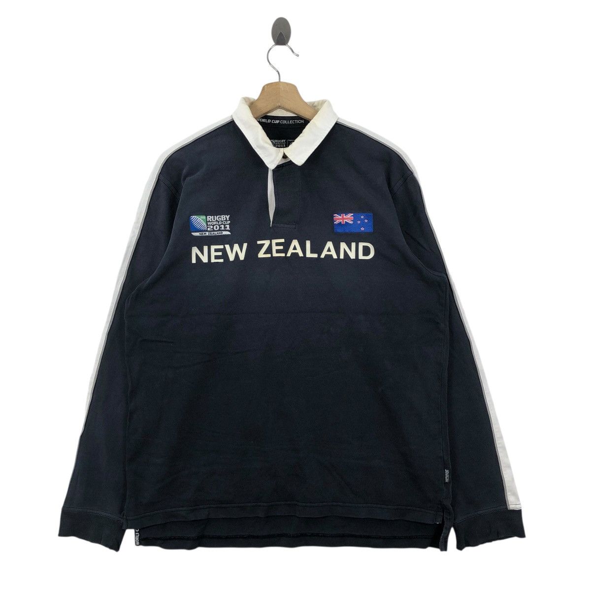 Canterbury of New Zealand Rugby World Cup New Zealand Line 7 Polos Rugby Size M Size US M / EU 48-50 / 2 - 1 Thumbnail