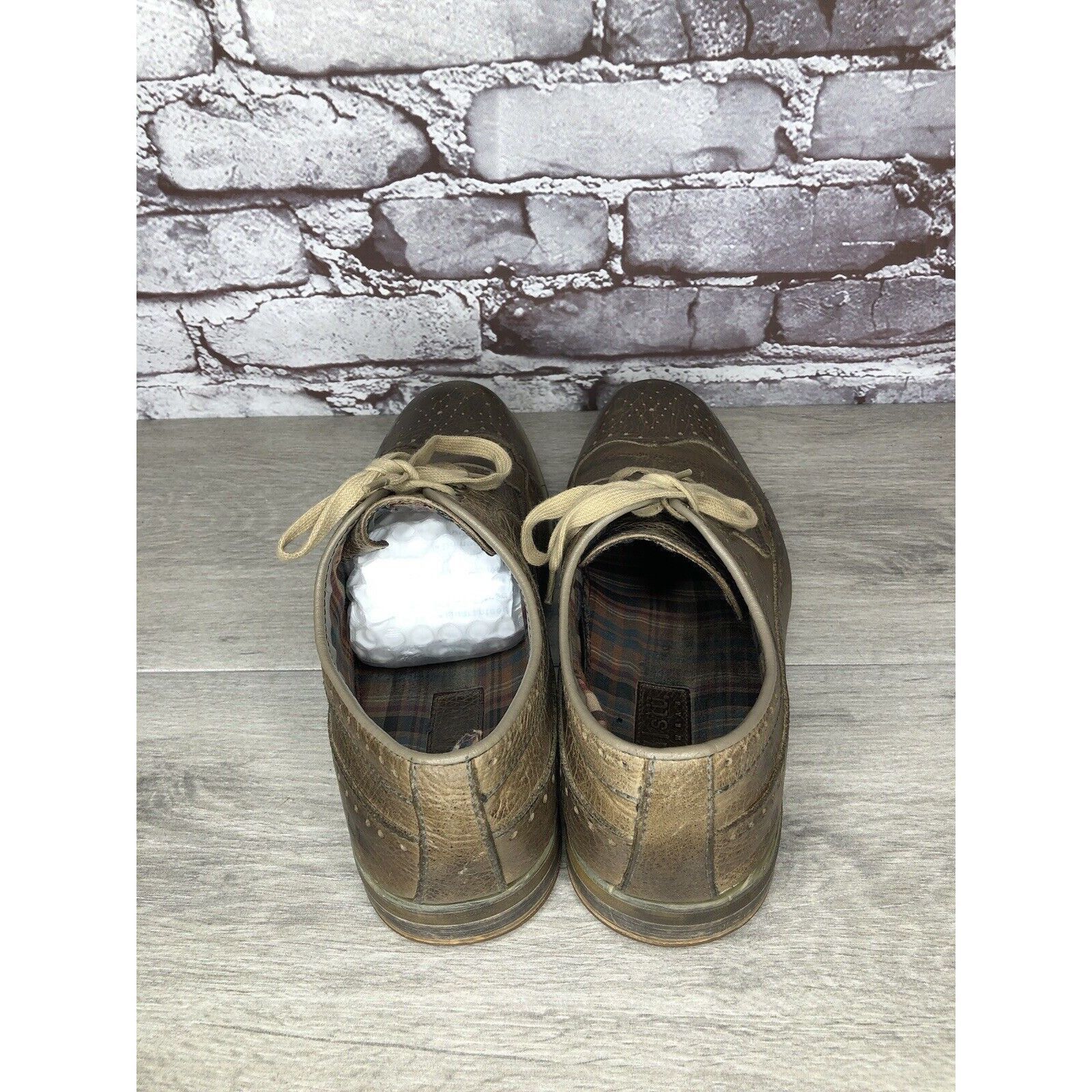 Bed Stu Bed Stu Brown Leather Wingtip Oxfords Casual Lace Up Shoes M Size US 9.5 / EU 42-43 - 7 Thumbnail