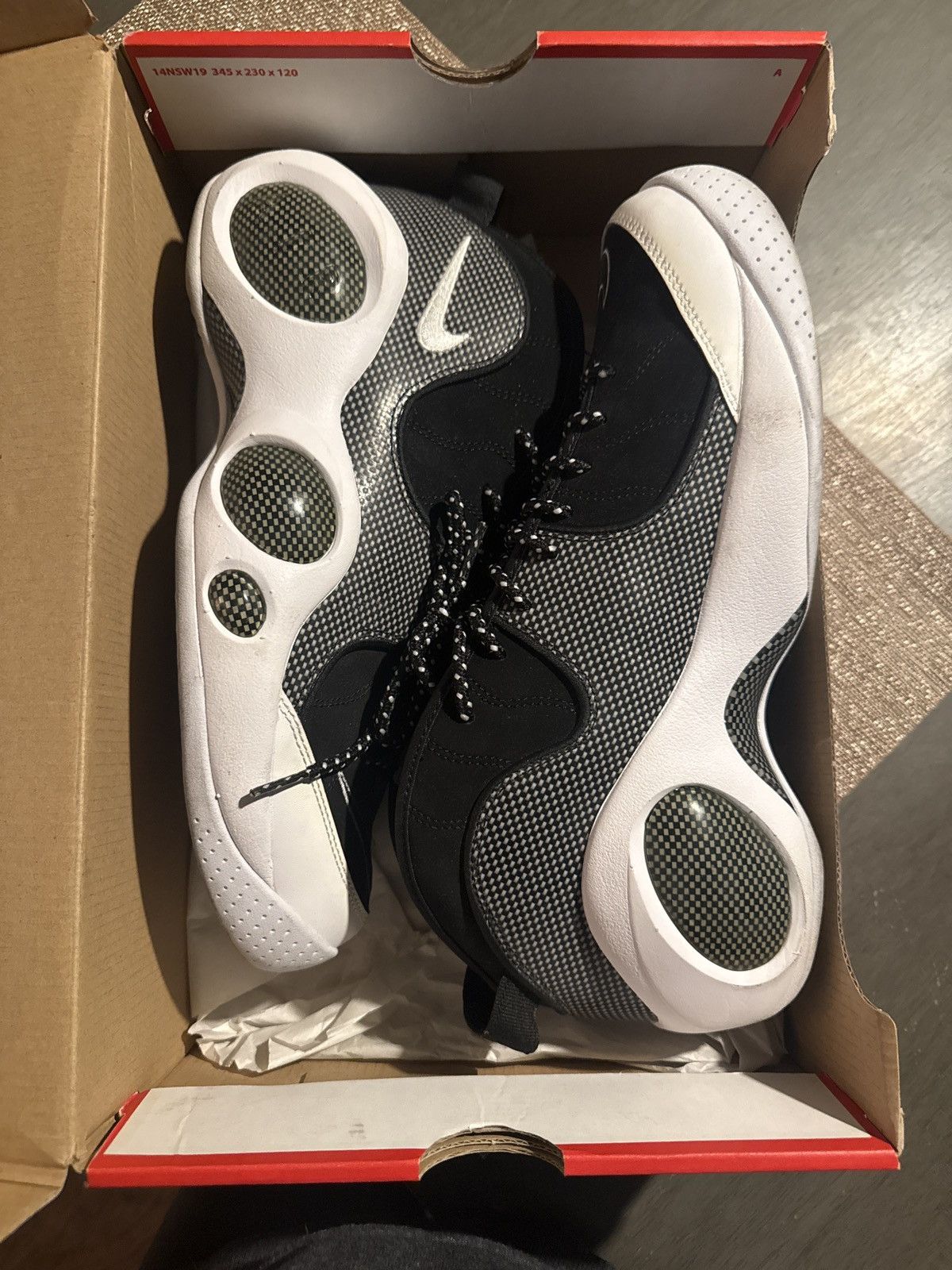 Nike Air Zoom Flight 95 SE Metallic Silver Size US 10 / EU 43 - 5 Thumbnail