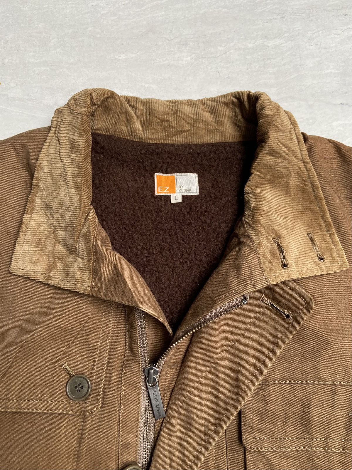 Ermenegildo Zegna × Z Zegna EZ By ZEGNA Brown Jacket Size US L / EU 52-54 / 3 - 7 Thumbnail
