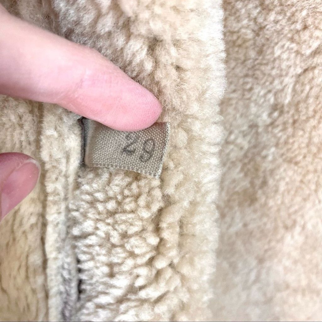 Other Gamulux Argentinian Sherpa Lined Nubuck Button-Up Coat M/L Size M / US 6-8 / IT 42-44 - 7 Thumbnail